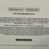 M1 Macbook Pro 13” 8gb 256gb