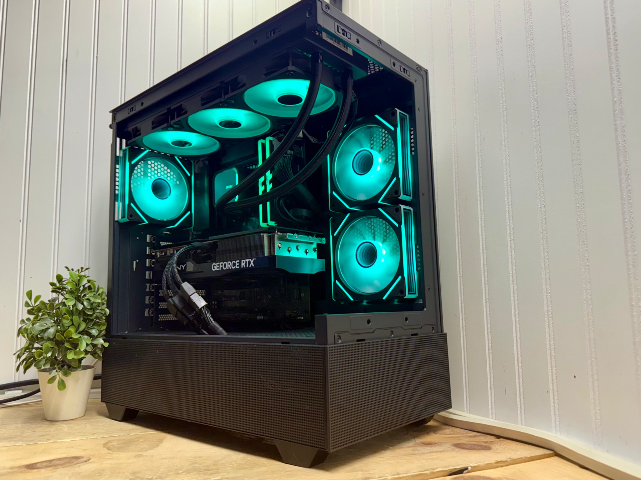 Shadow Stalker  i9-13900KF | RTX 5070 Ti | 64g DDR5 | Z790 | 2TB NVMe | 360 AIO | 1600 watt EVGA