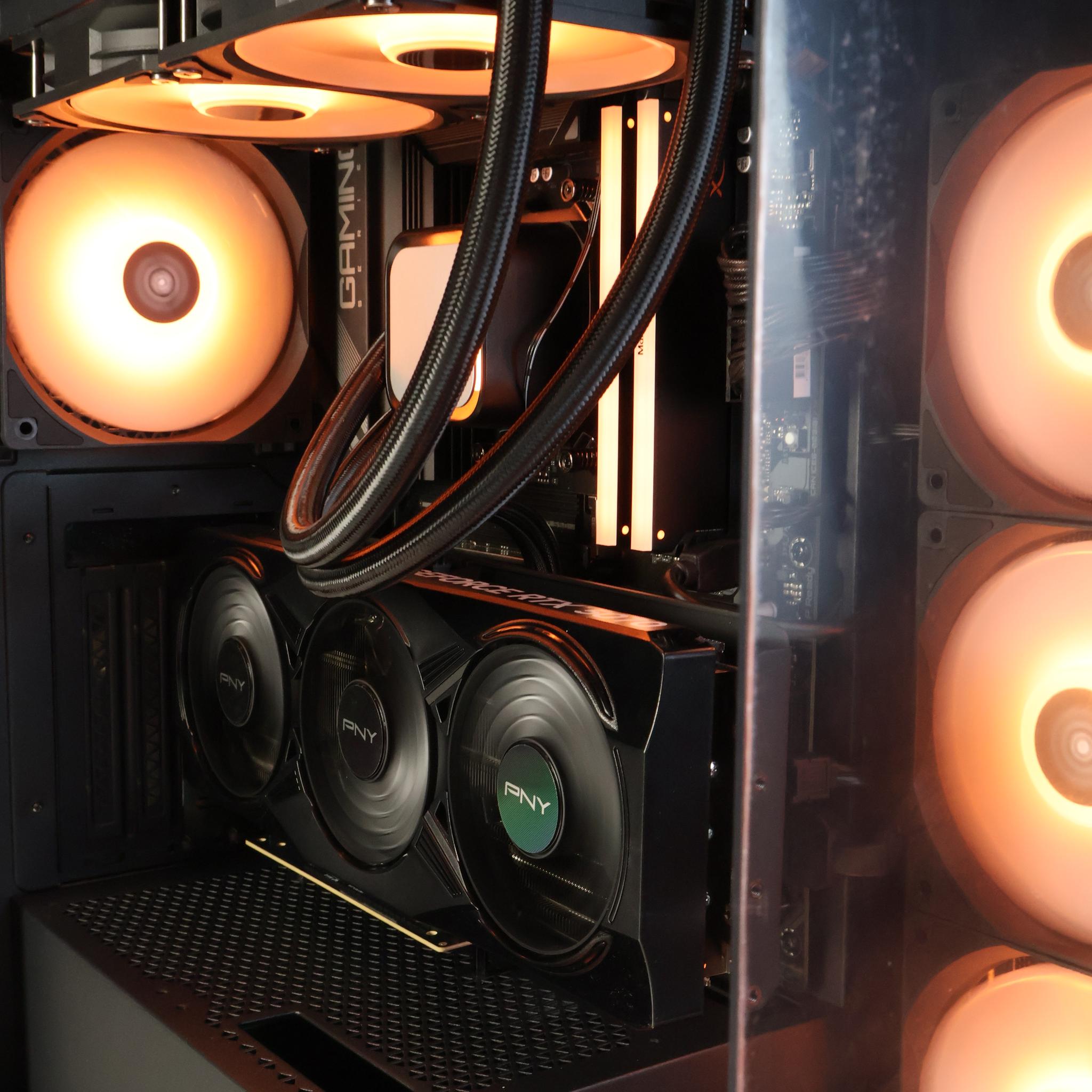 ⚫ Ryzen 7 9700X/RTX 5070 12GB Gaming/Streaming PC ⚫