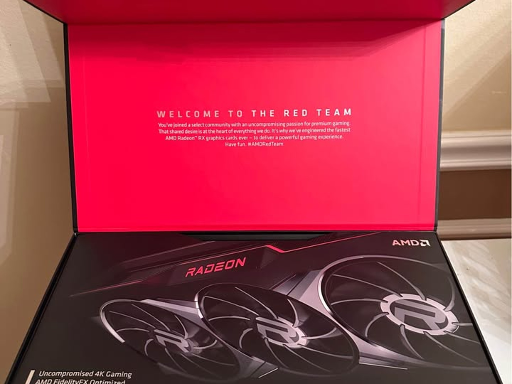 AMD RX 6900 XT Reference card in excellent condition with original box