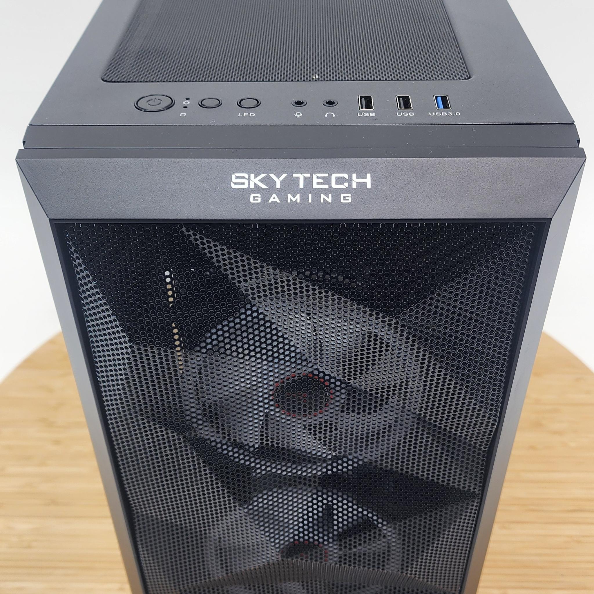 Gaming PC Ryzen 7 2700X 16GB RAM 256GB SSD + 1TB HDD GTX 1650 SUPER 4GB Windows 11 Computer