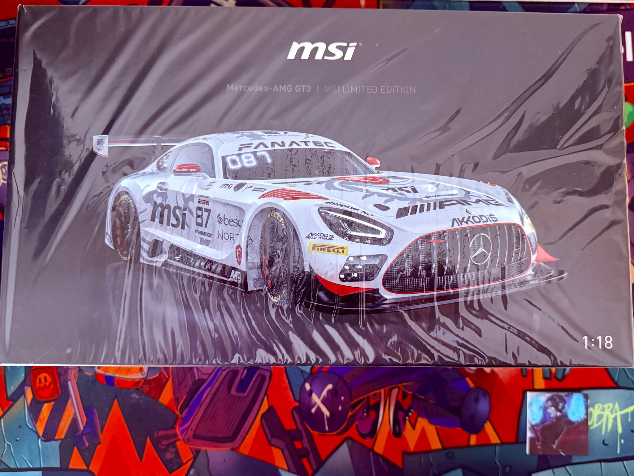 Mercedes AMG GT3 | MSI Limited Edition 1/18 Model