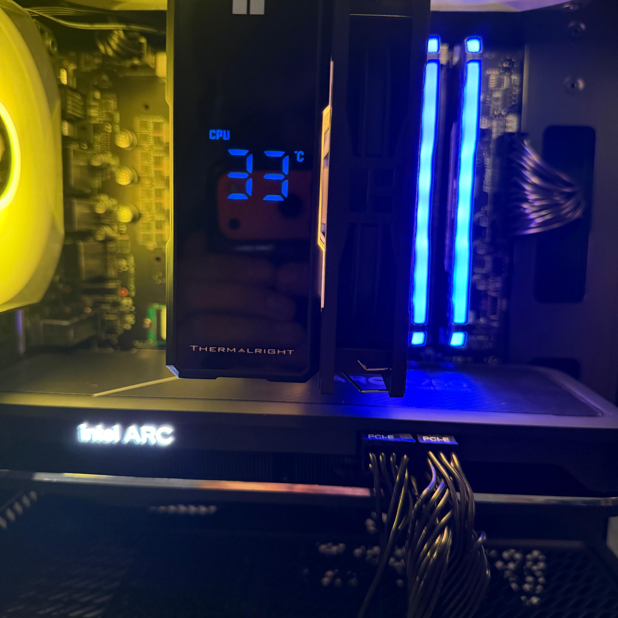 Arc A750 Custom Gaming PC - Ryzen 5 5500, 32GB RAM, 1.25tb storage