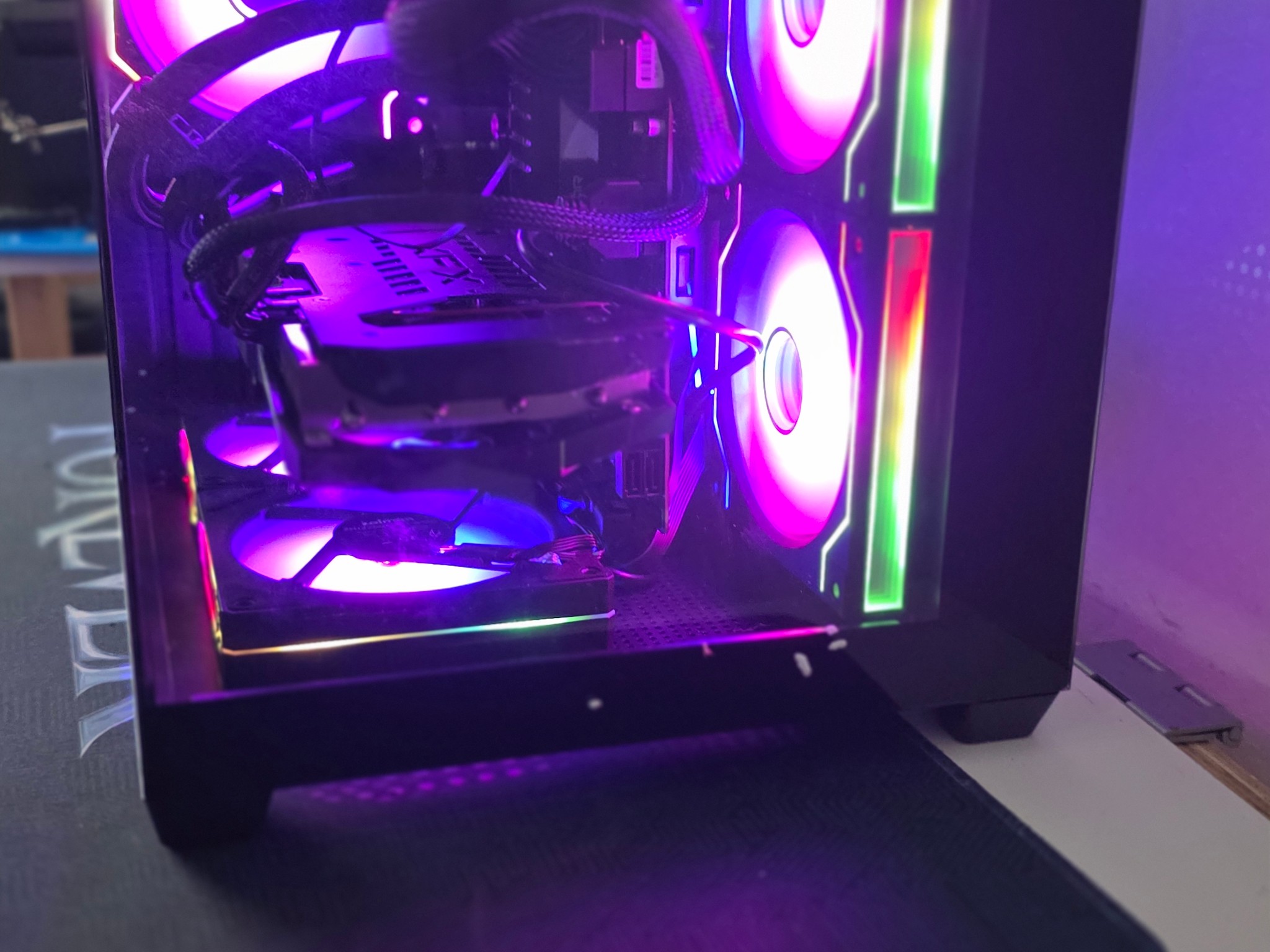 Gaming PC – 6700 XT | 32GB RAM | 1.5TB SDD+HDD | 12th Gen | RGB Liquid Cooled