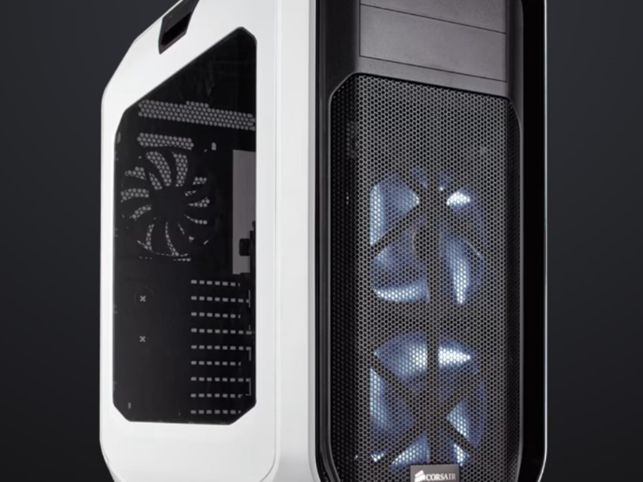 Corsair Graphite Series White 780T with case fans