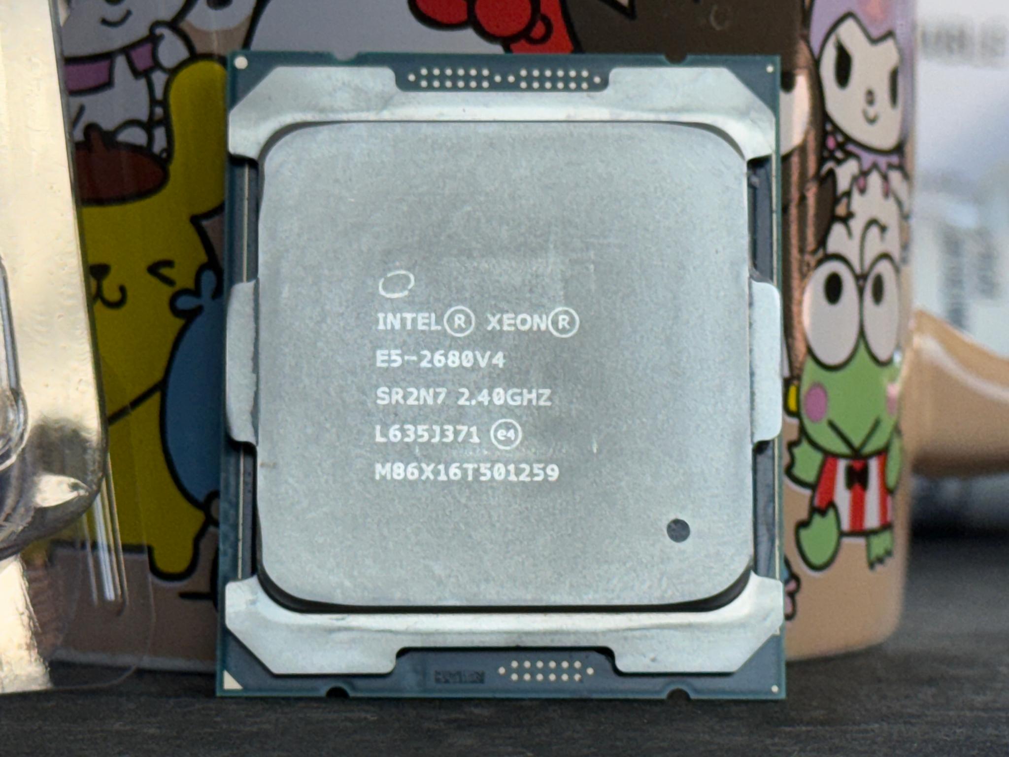 Intel Xeon E5-2680 v4 2.4GHz 14-Core 28-Thread LGA2011-3 CPU Processor