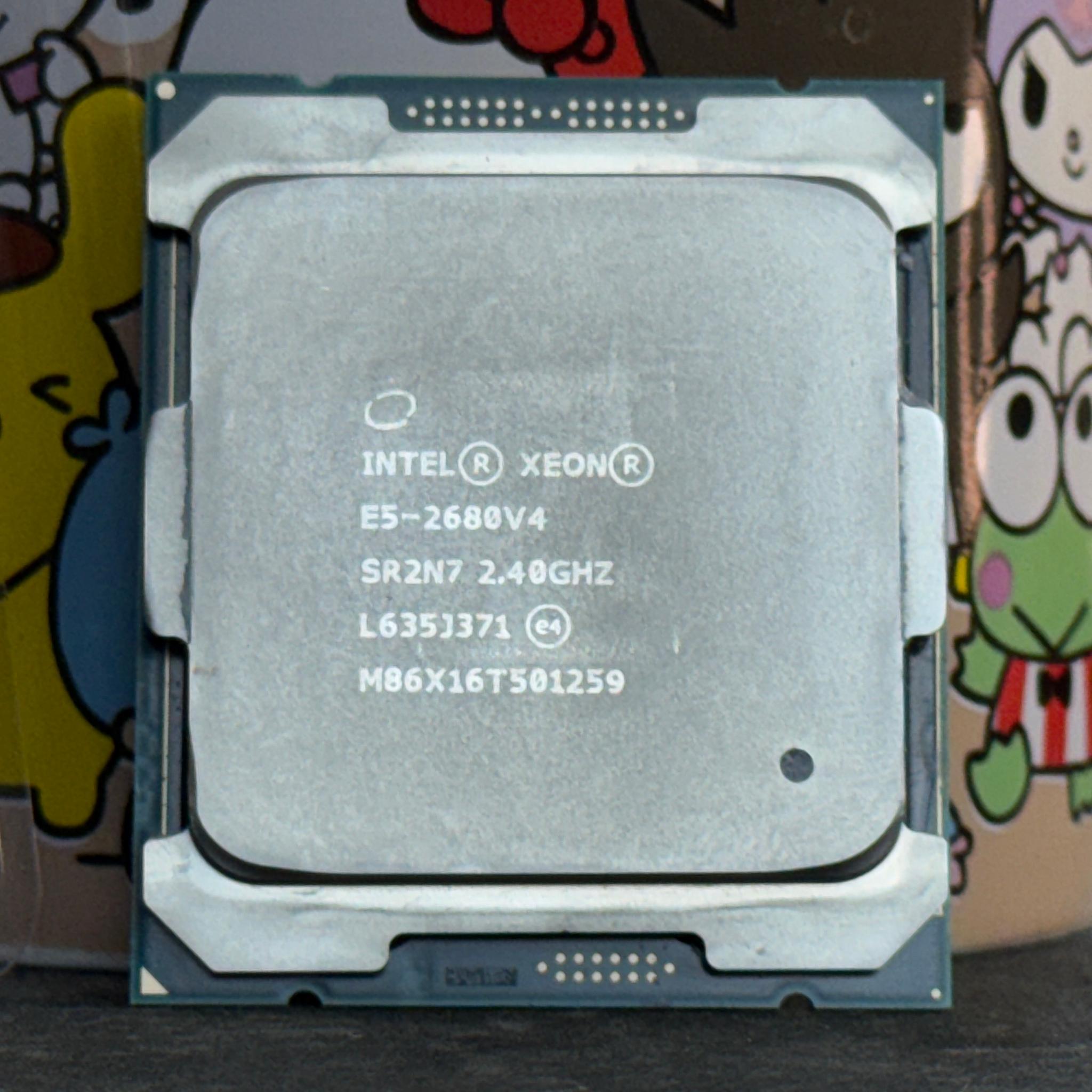 Intel Xeon E5-2680 v4 2.4GHz 14-Core 28-Thread LGA2011-3 CPU Processor