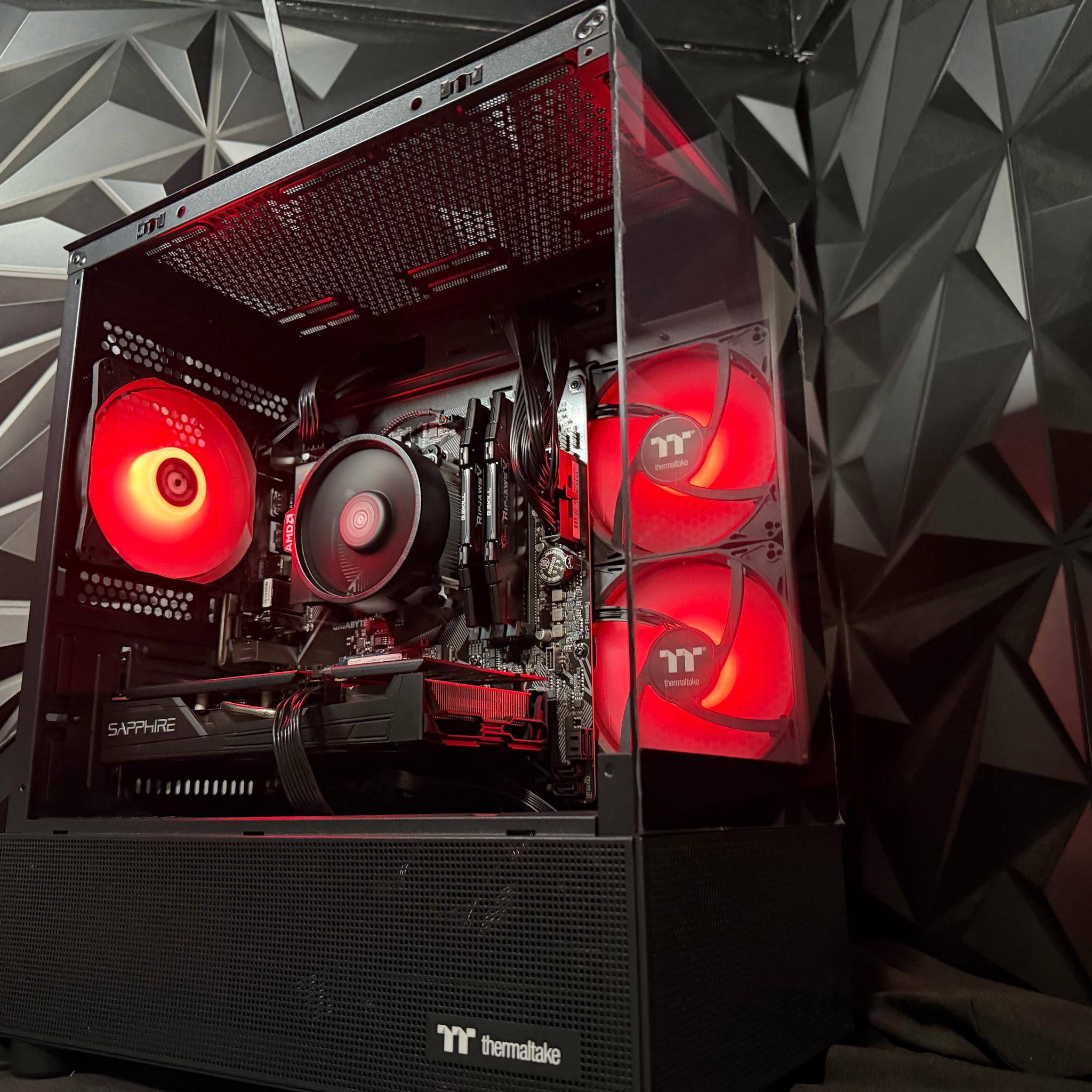 💸🎮 THE BUDGET BOOMER 🎮💸Ryzen 5 5500| RX 5600XT| 16 GB DDR5| 500GB NVMe| 650W PSU