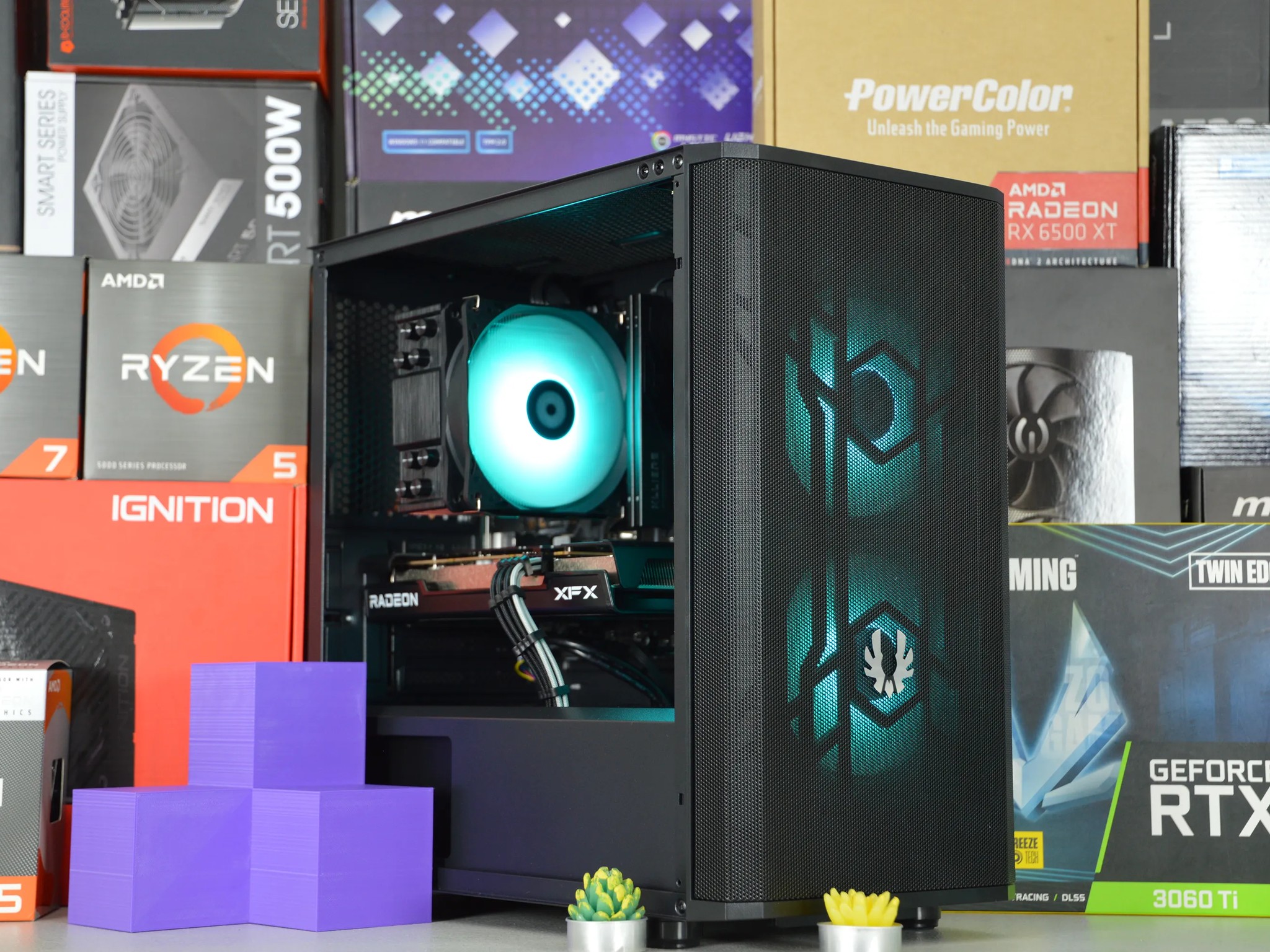 ⚫️🟠| RX 6600 8GB | RYZEN 5 3600 | 16GB RAM | 1TB NVME SSD | Midnight Orange |