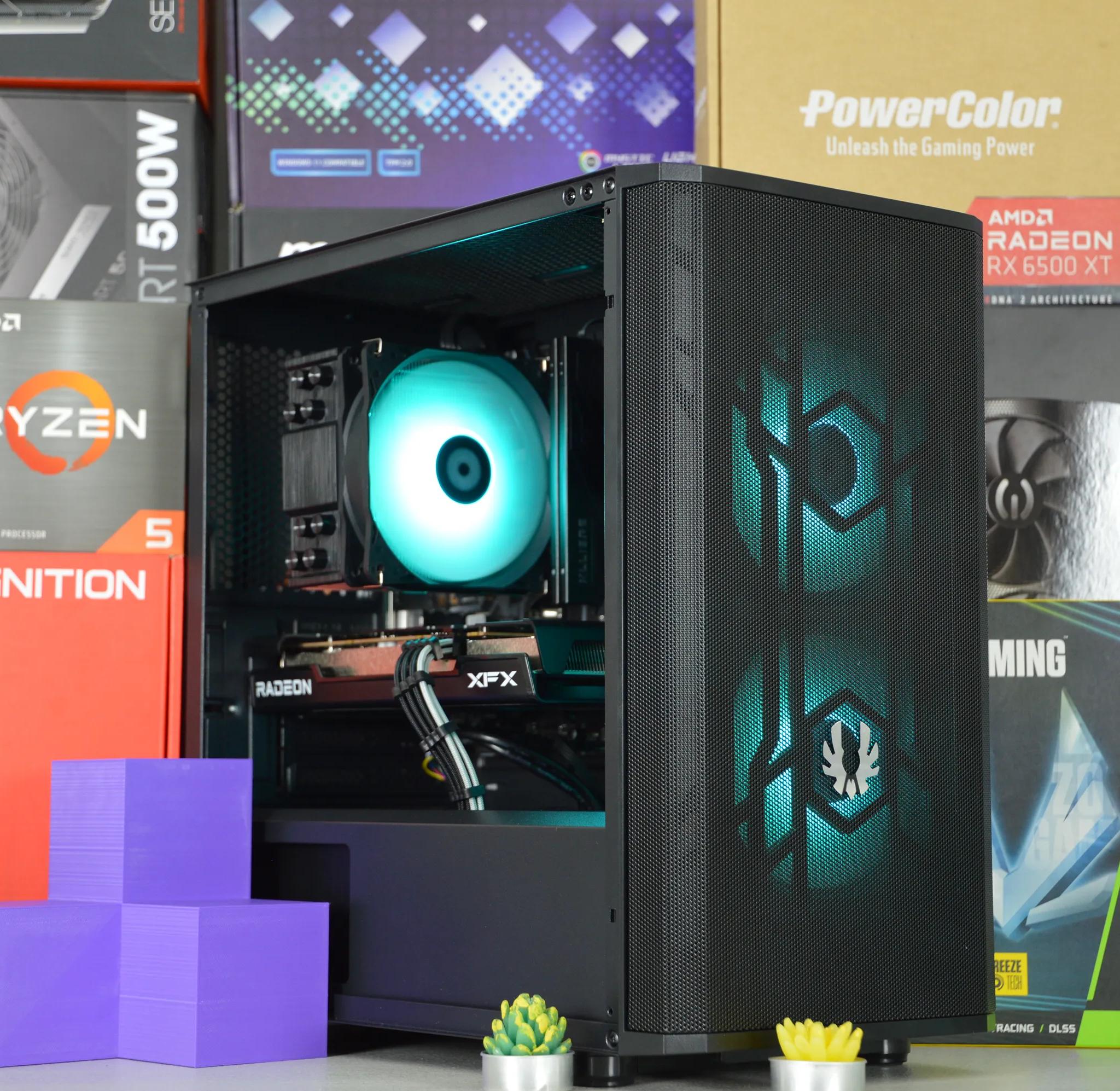 ⚫️🟠| RX 6600 8GB | RYZEN 5 3600 | 16GB RAM | 1TB NVME SSD | Midnight Orange |