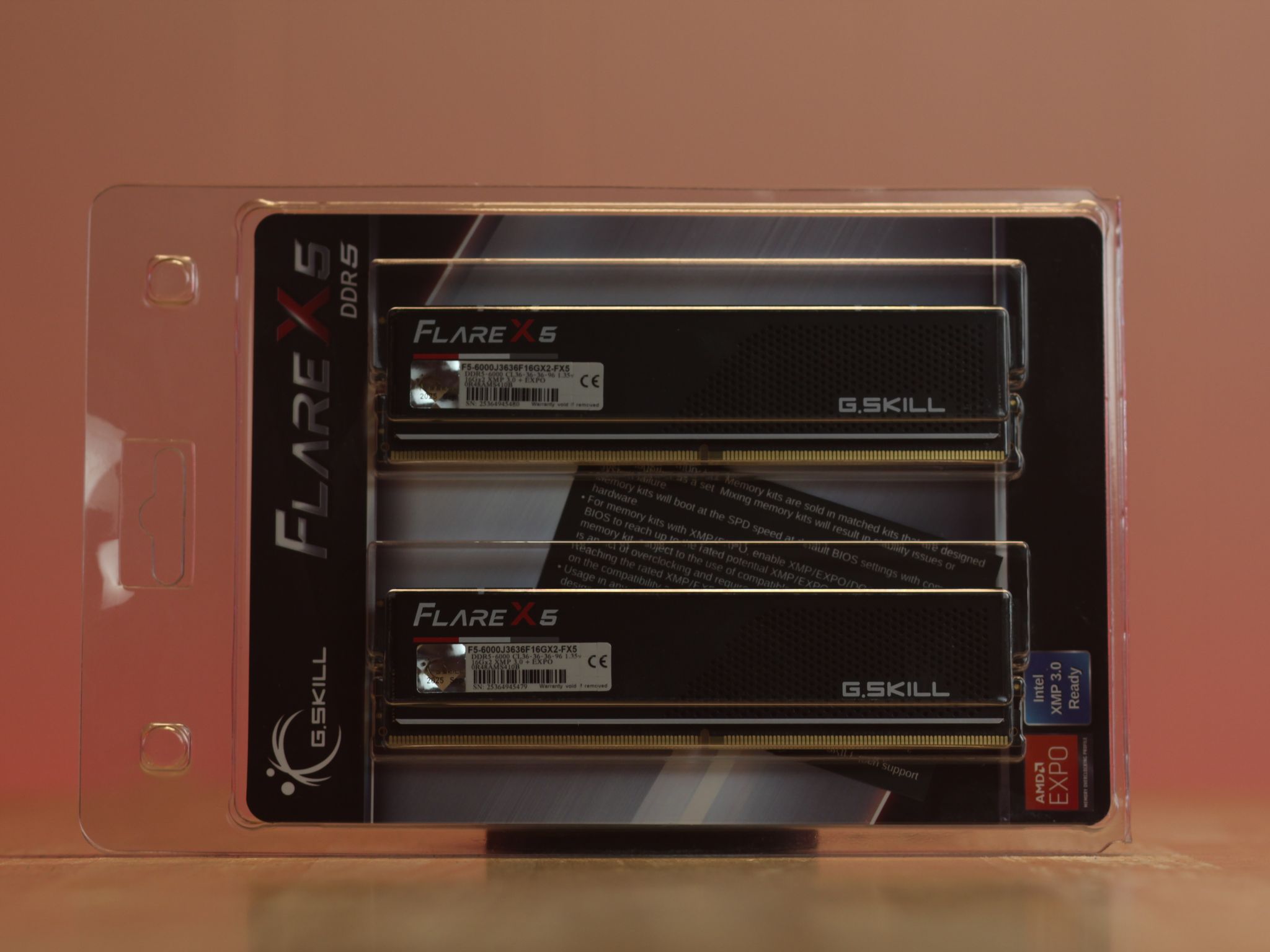 Brand New! G.Skill Flare X5 DDR5 32GB 6000MT/s CL36