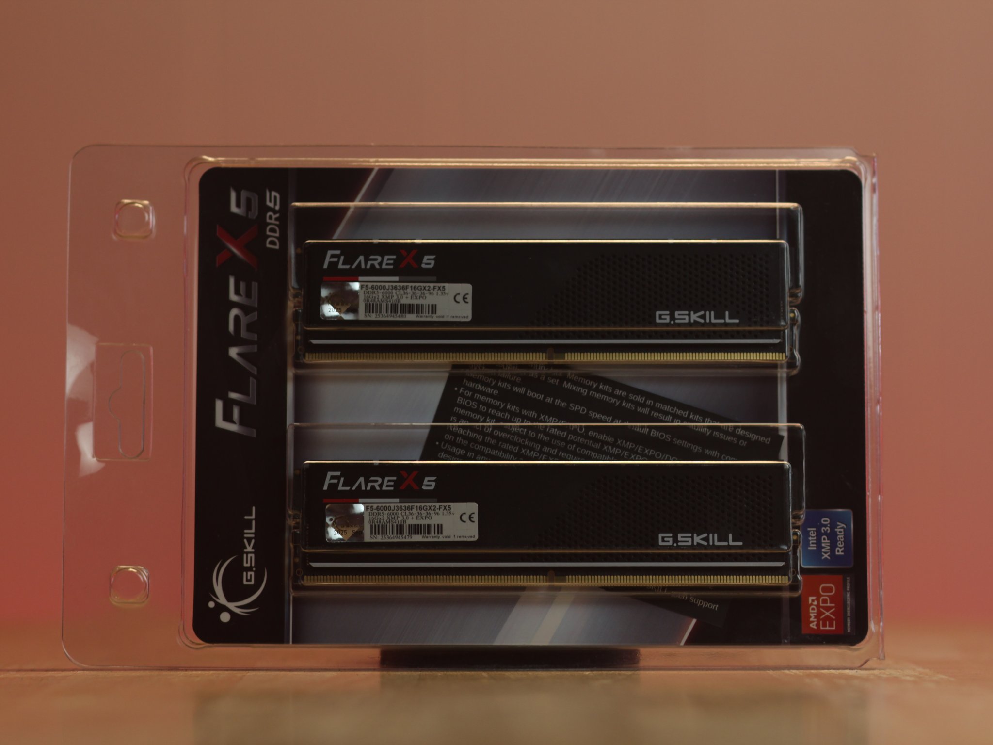 G.Skill Flare X5 DDR5 32GB 6000MT/s CL36