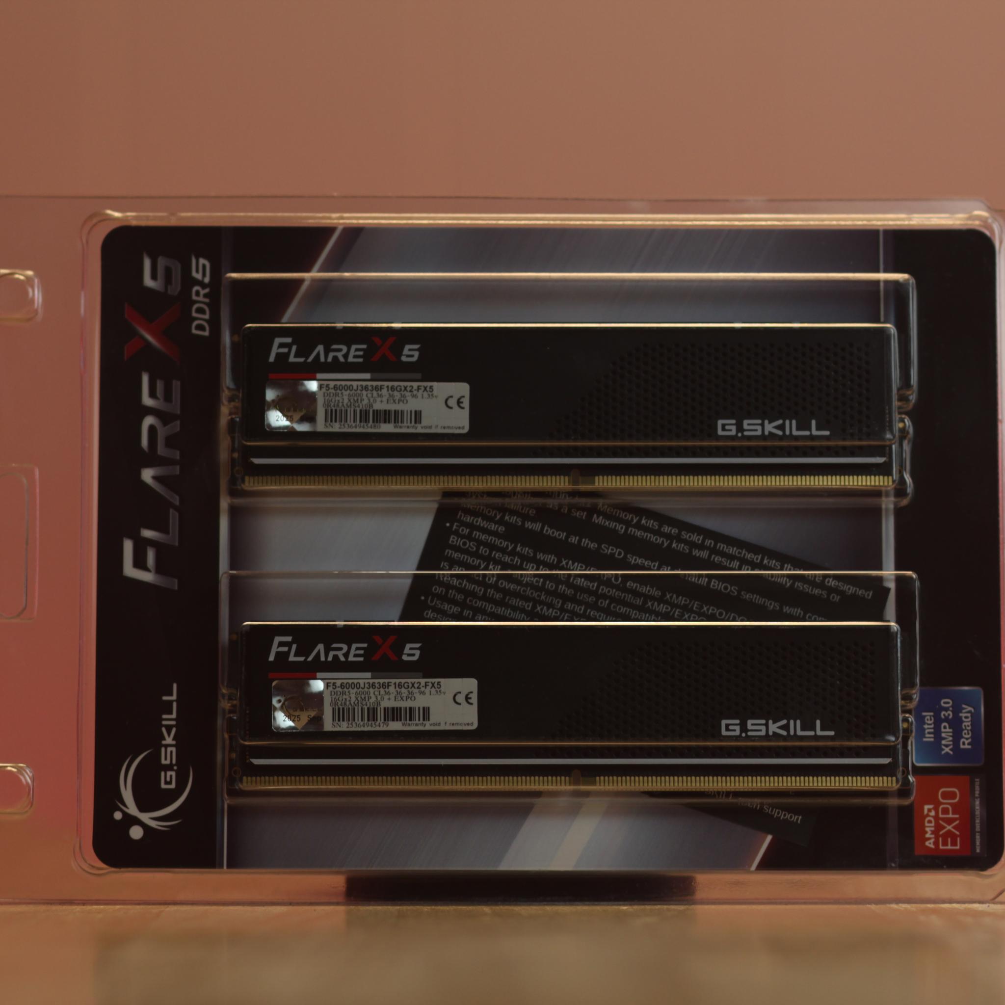 Brand New! G.Skill Flare X5 DDR5 32GB 6000MT/s CL36