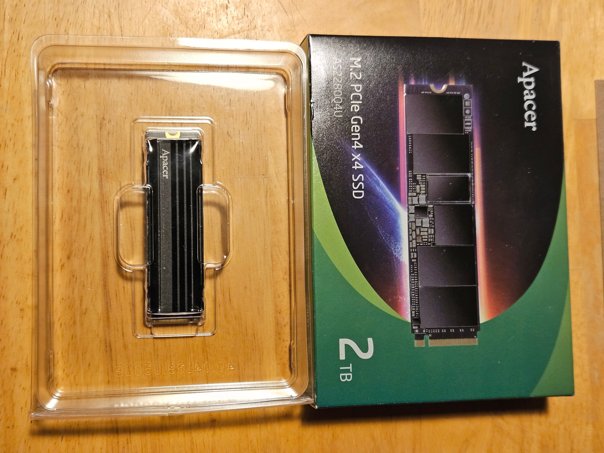 Apacer AS2280Q4U 2 TB SSD with Heatsink