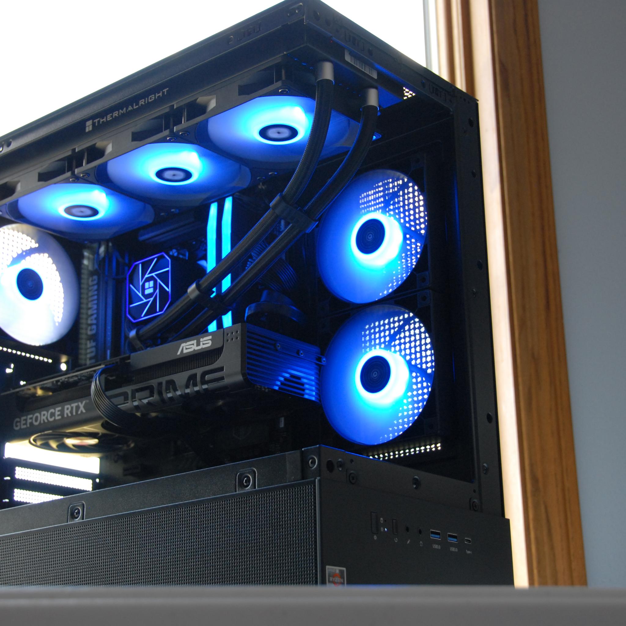 Powerful Gaming PC - 7600x, 5060ti 16gb, 32gb ddr5, 1tb nvme, highly rated psu with extra cables