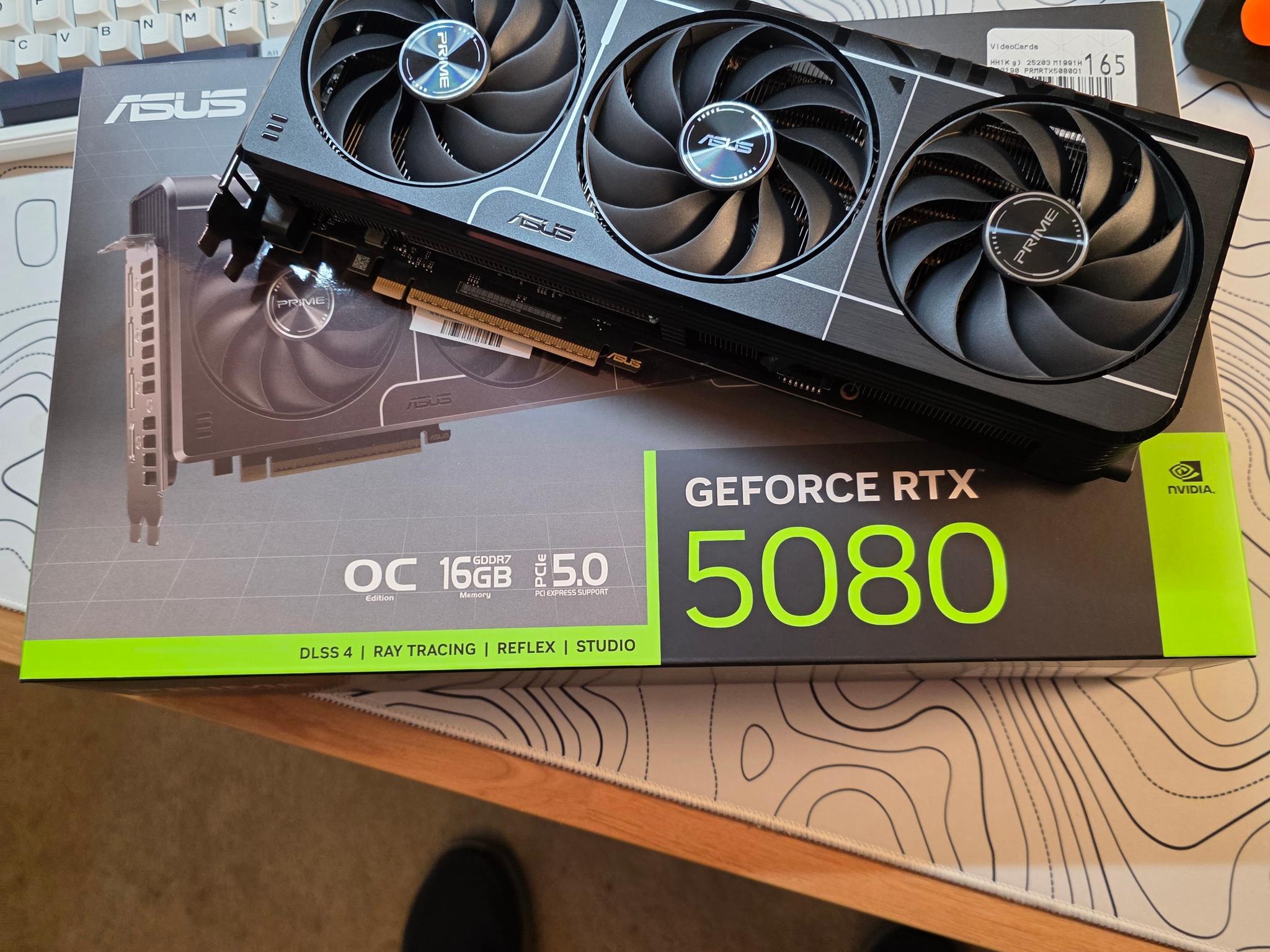 ASUS PRIME RTX 5080 OC Edition