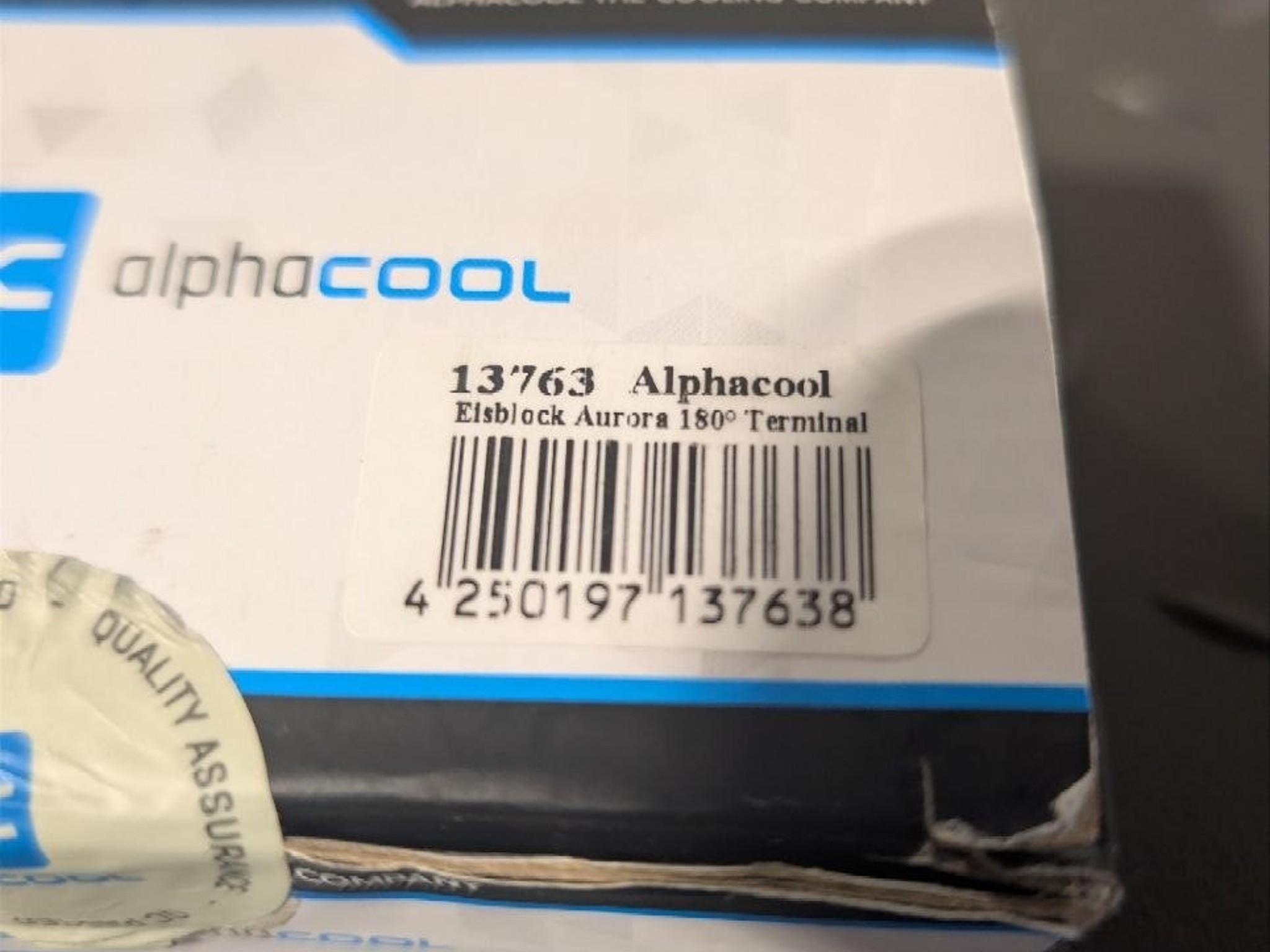 Alphacool Eisblock Aurora 180° Terminal (13763)