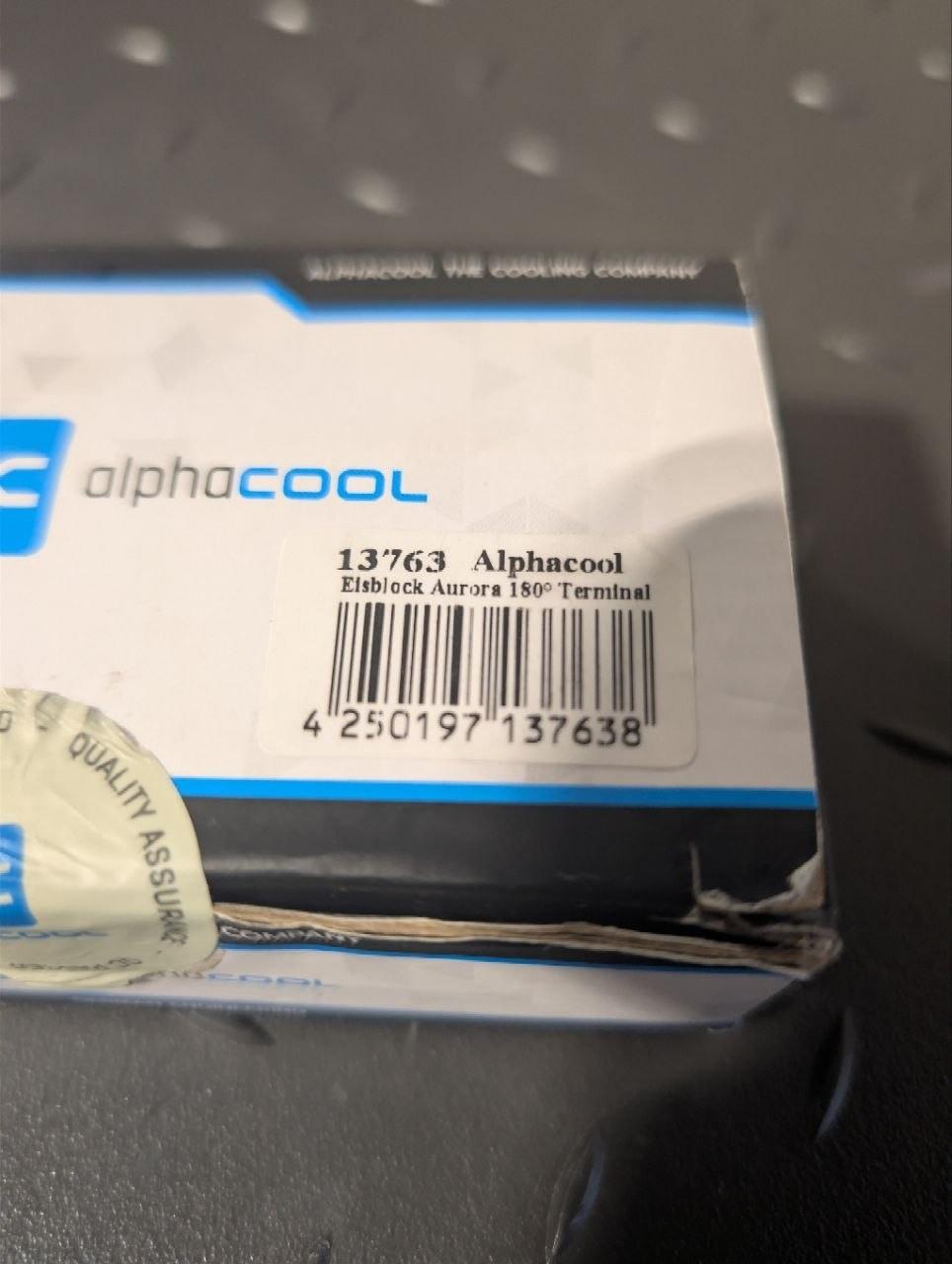 Alphacool Eisblock Aurora 180° Terminal (13763)