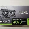 ASUS Dual GeForce RTX™ 4070 SUPER OC Edition 12GB GDDR6X