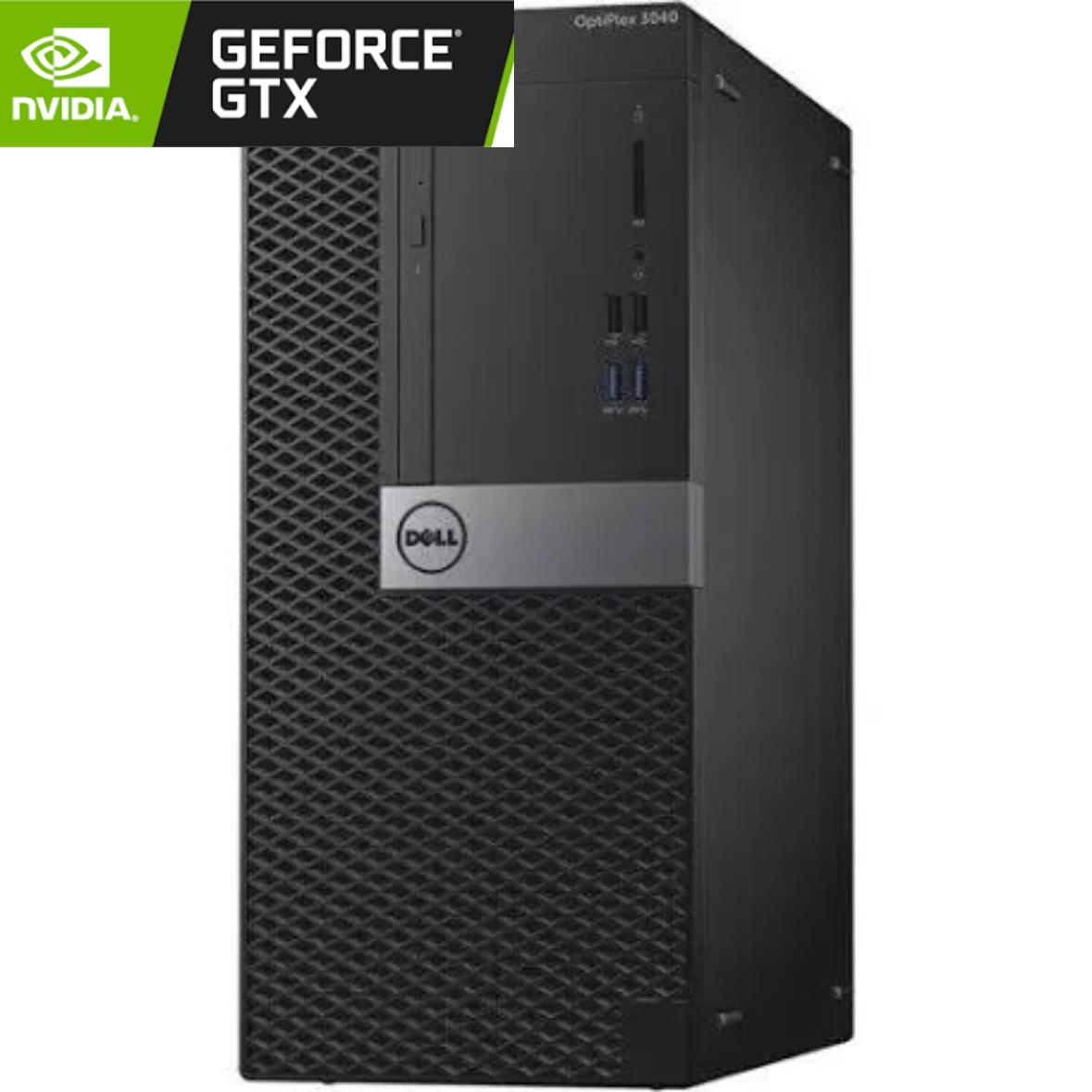 (GTX 1050, i5-6500, 3.20 GHz) + 16GB RAM. + 128GB SSD, Dell optiplex 3040