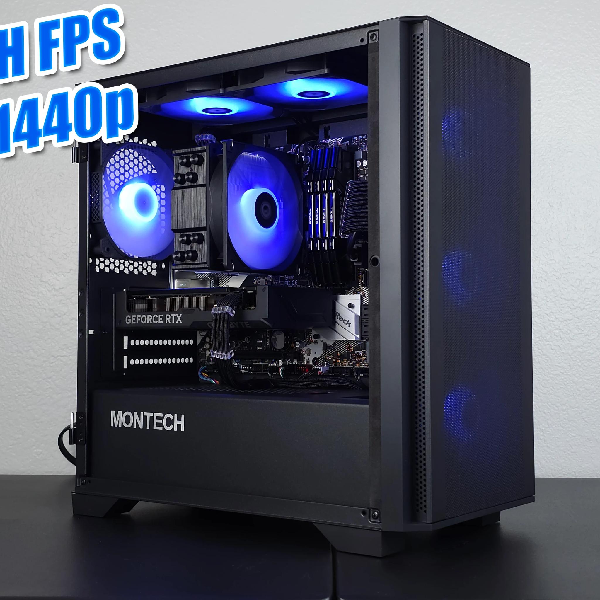 GAMING PC | RTX 4060 TI 16GB | RYZEN 5 5700 | 16 GB RAM | 1 TB SSD | WIFI 6 | WINDOWS 11 PRO