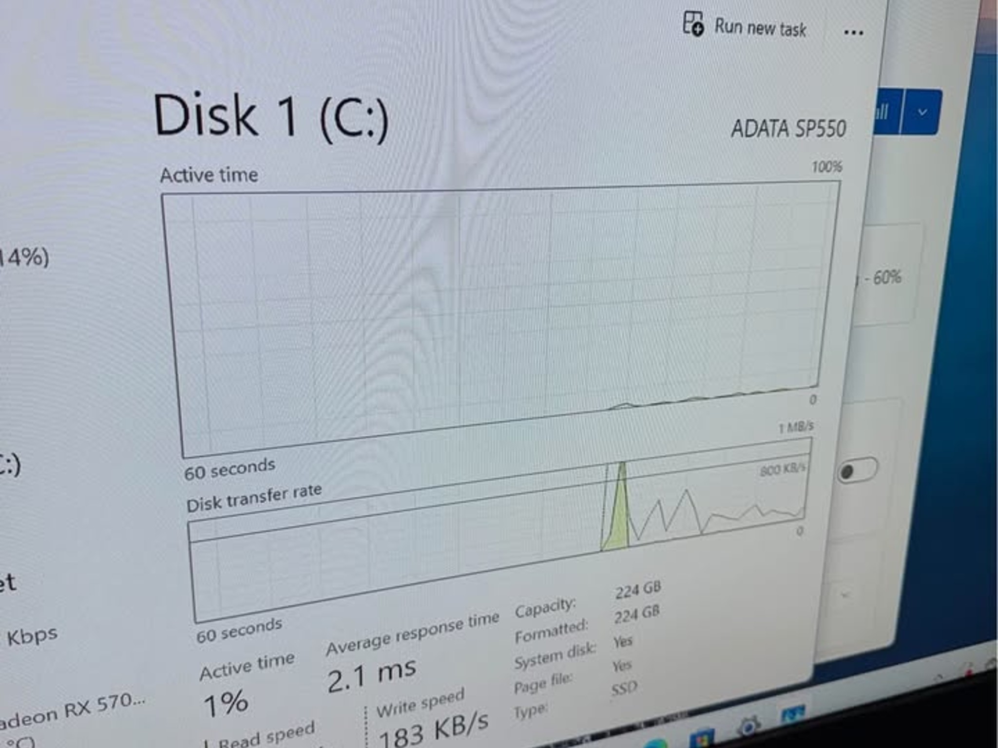 1080p Gaming PC! RX 5700XT 8gb, Intel 6 core, 32GB RAM, WINDOWS 11, 1TB hdd, 240gb ssd