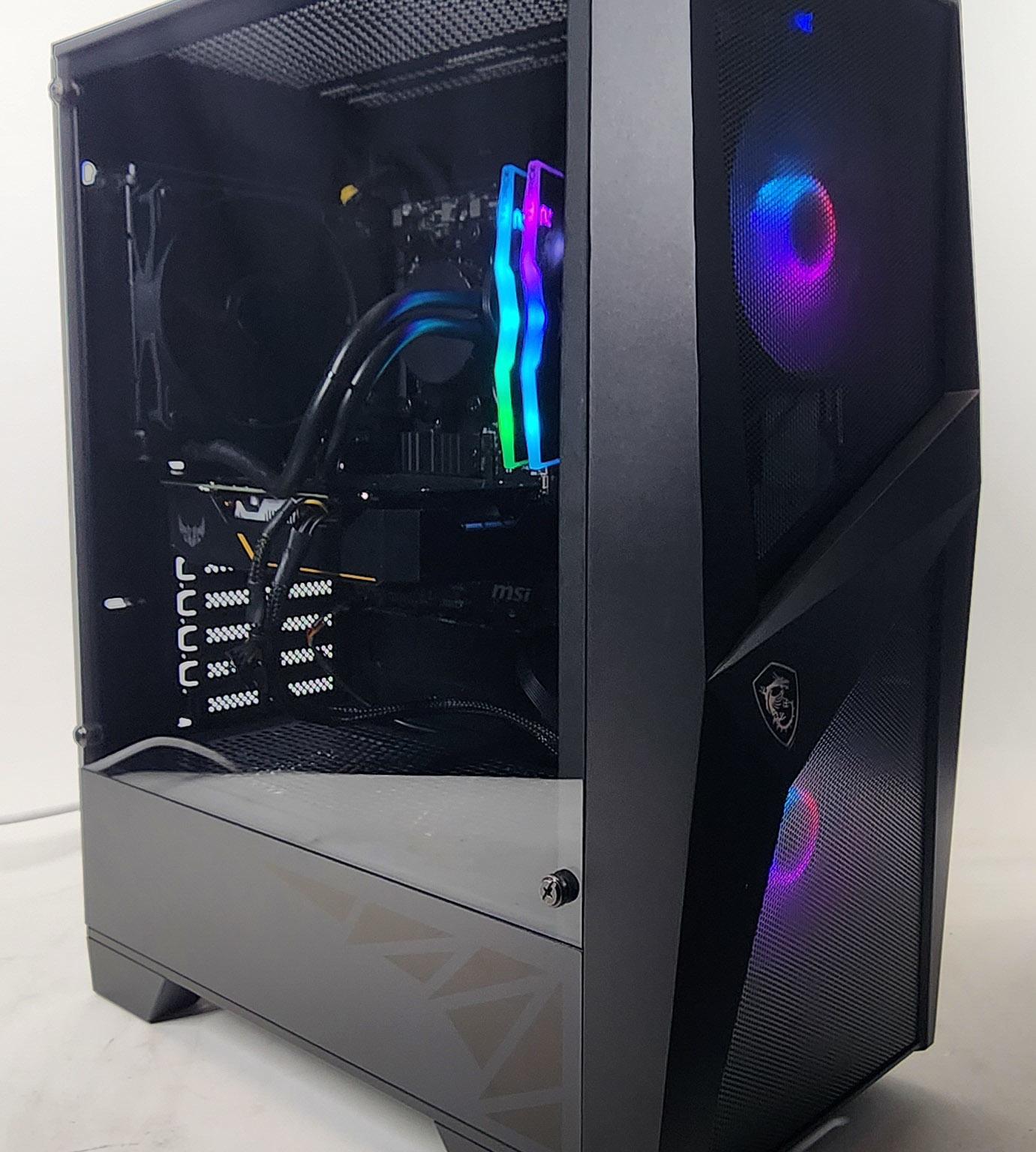 Gaming PC Ryzen 7 5800X 16GB RAM 512GB SSD GTX 1660 Ti 6GB Windows 11 Computer