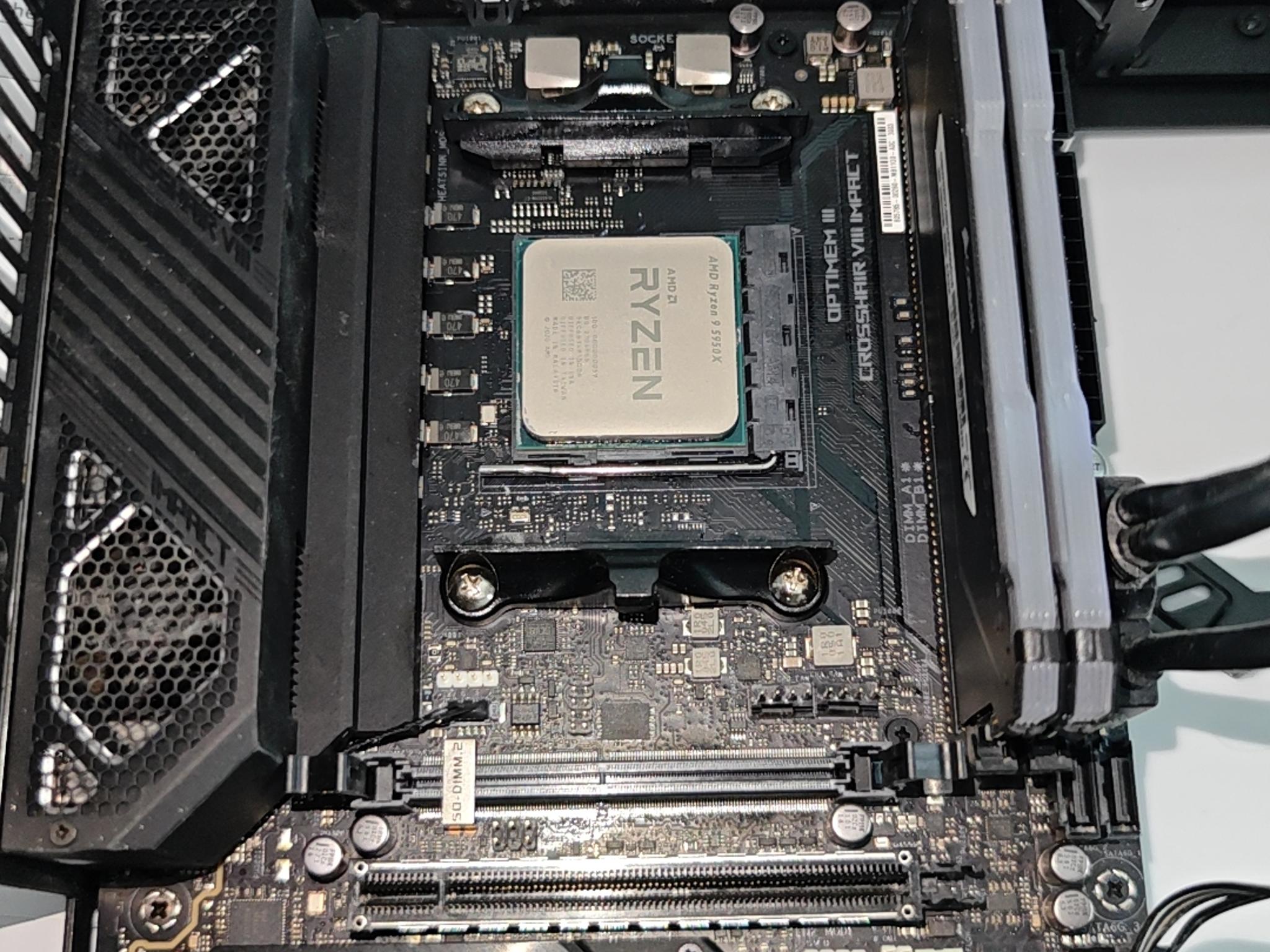 SFF Component Combo:  5950x, 32gb ram, ROG Crosshair VIII Impact