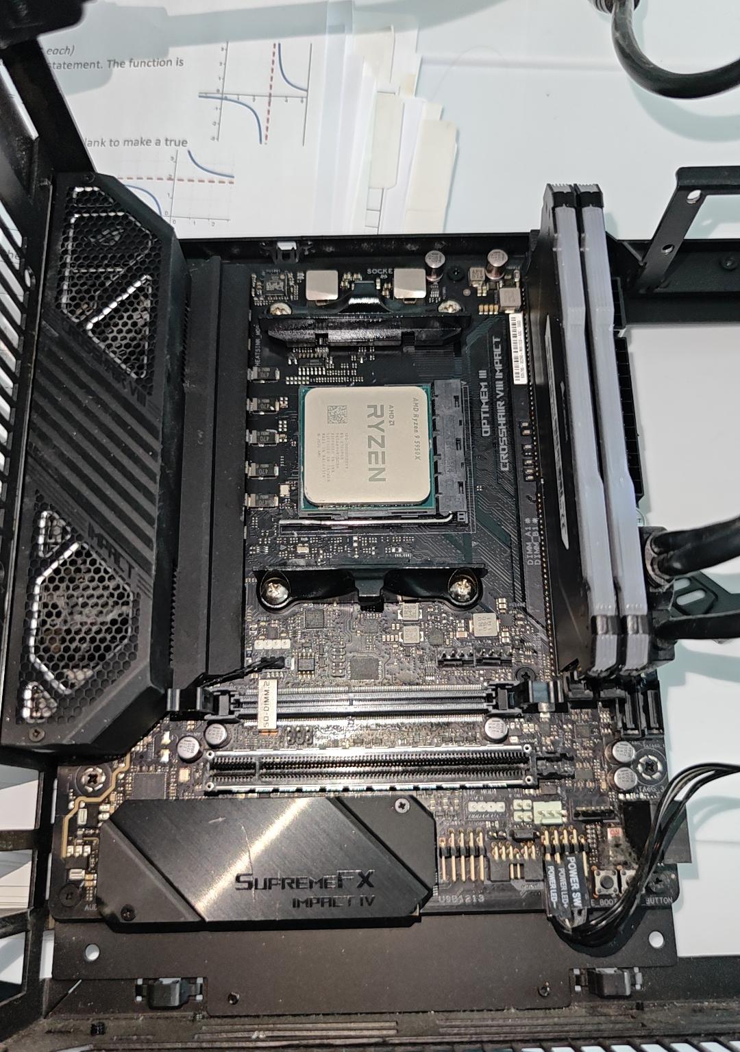 SFF Component Combo:  5950x, 32gb ram, ROG Crosshair VIII Impact, 2xsn850 1tb drives