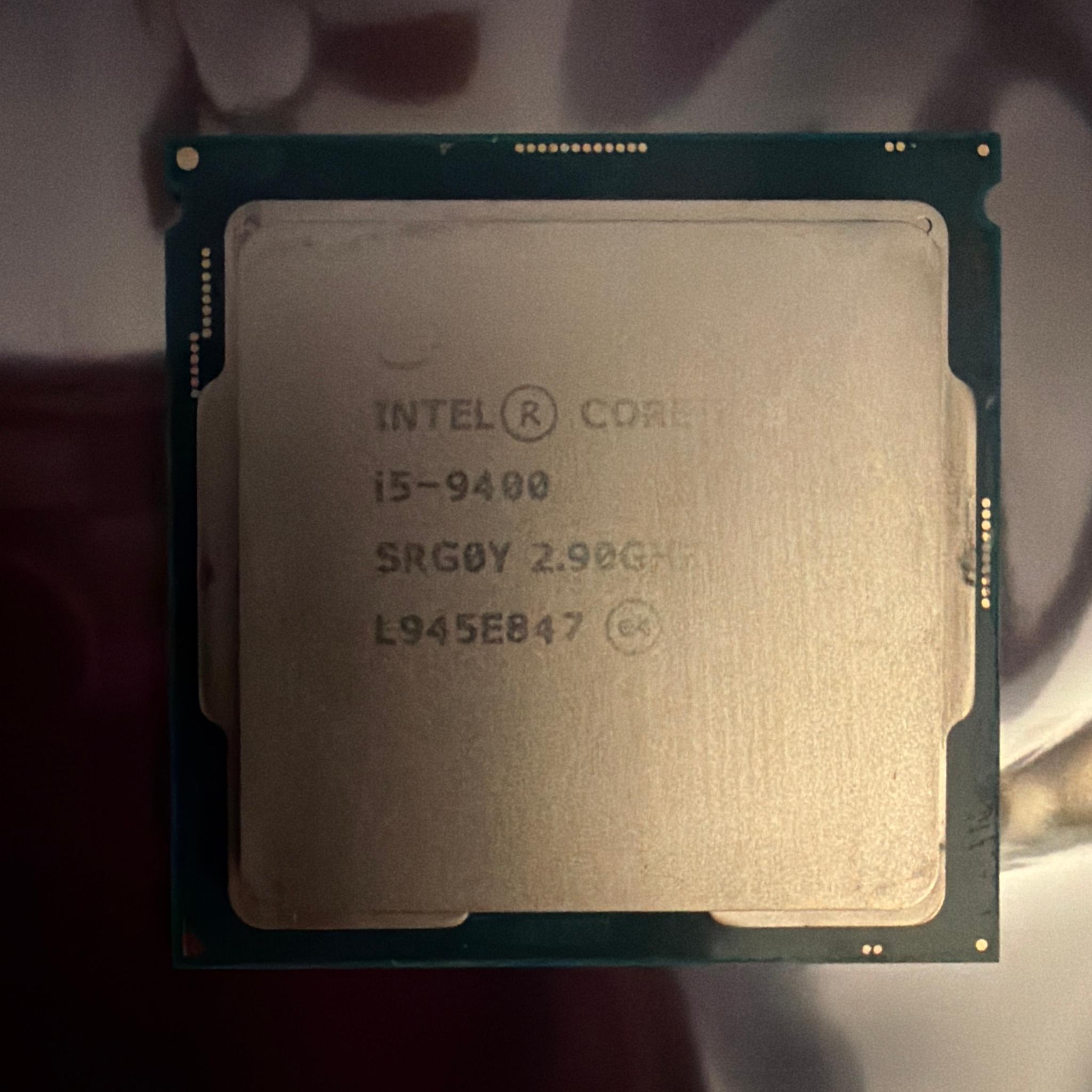 Intel Core i5-9400 Tested Working