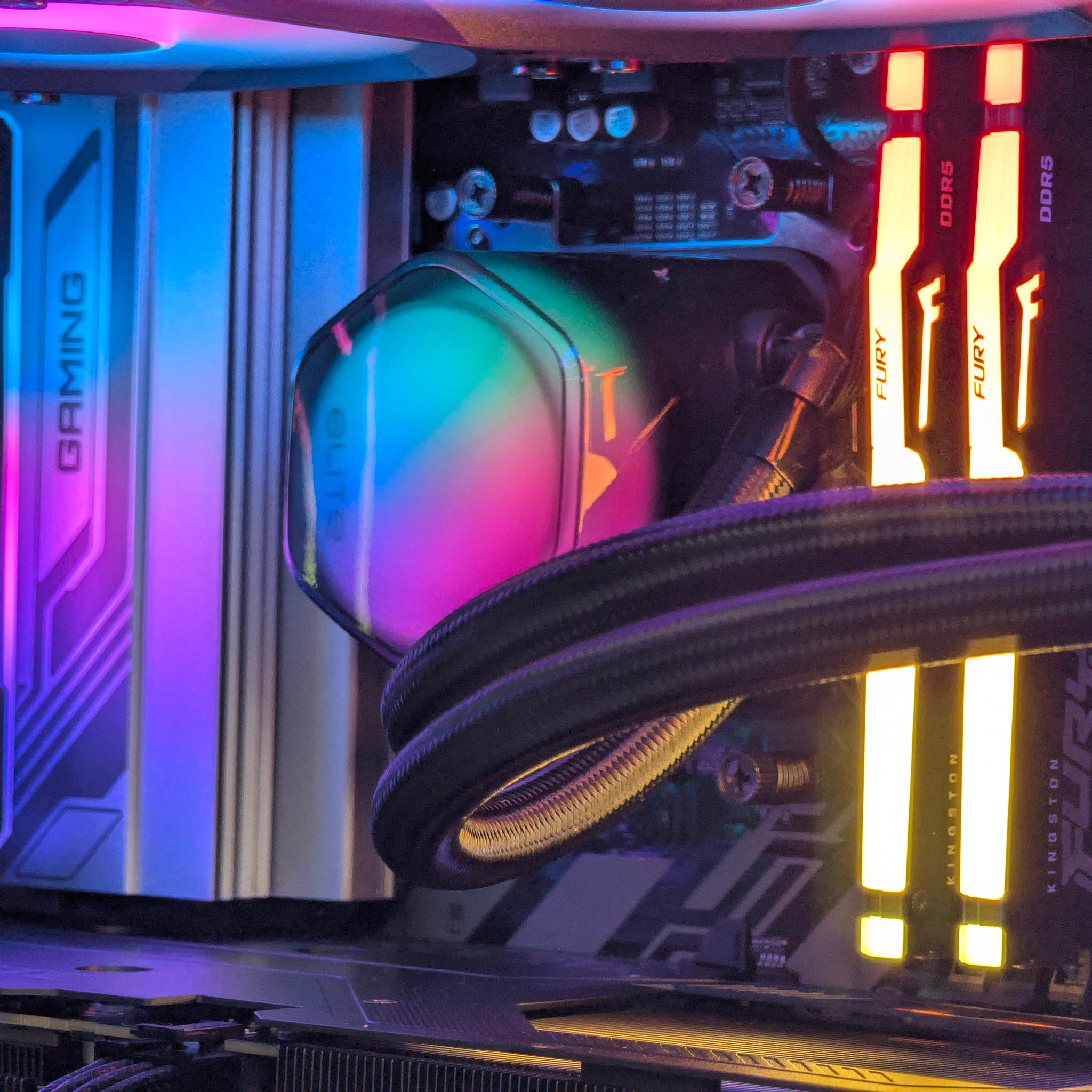 🌈🖤Ryzen 5 7600x | RTX 5060Ti 16GB | 32GB DDR5 | 2TB SSD | Gaming PC🖤🌈