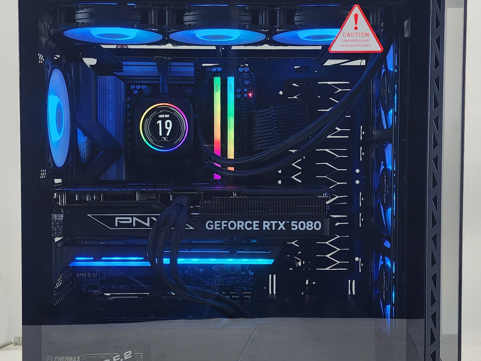 Gaming PC Ryzen 7 9850X3D 32GB RAM 2TB SSD RTX 5080 16GB Windows 11 Computer