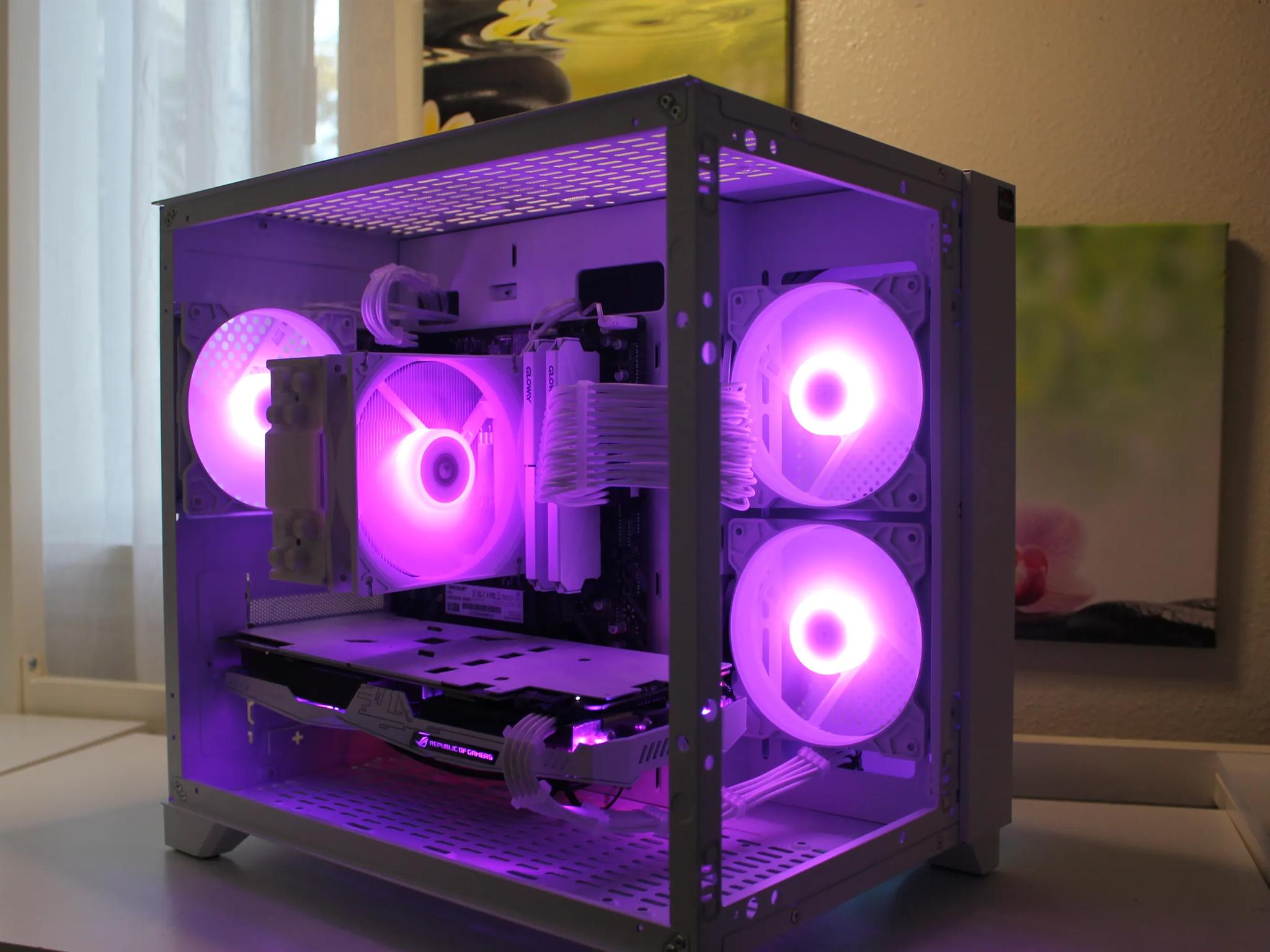 🤍💜1080p MONSTER |Gaming PC | Ryzen 7 | ROG | RGB | WI-FI🤍💜
