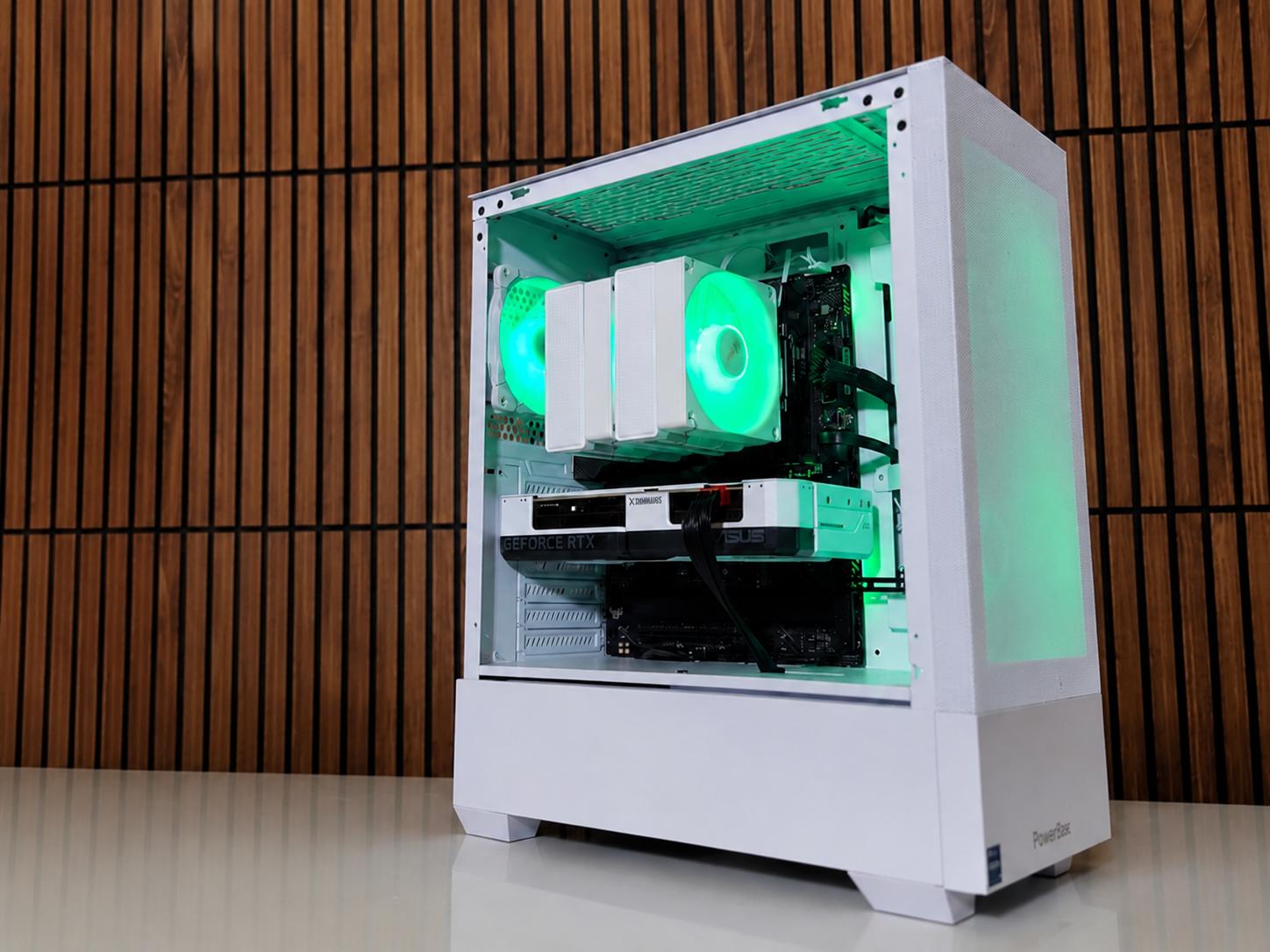 Whiteout Gaming PC | 12700K | RTX 4070 12GB | DDR4/5 | Z690 | 32GB RAM | 1TB | Win 11
