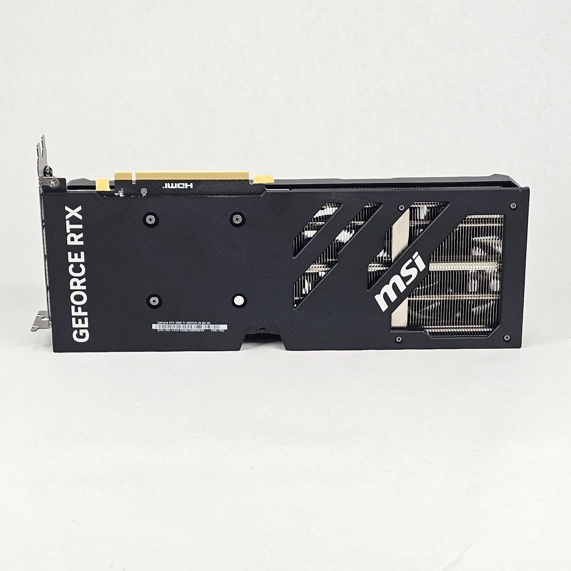 RTX 4060 Ti MSI Ventus 3X OC 8GB - Ready to Ship