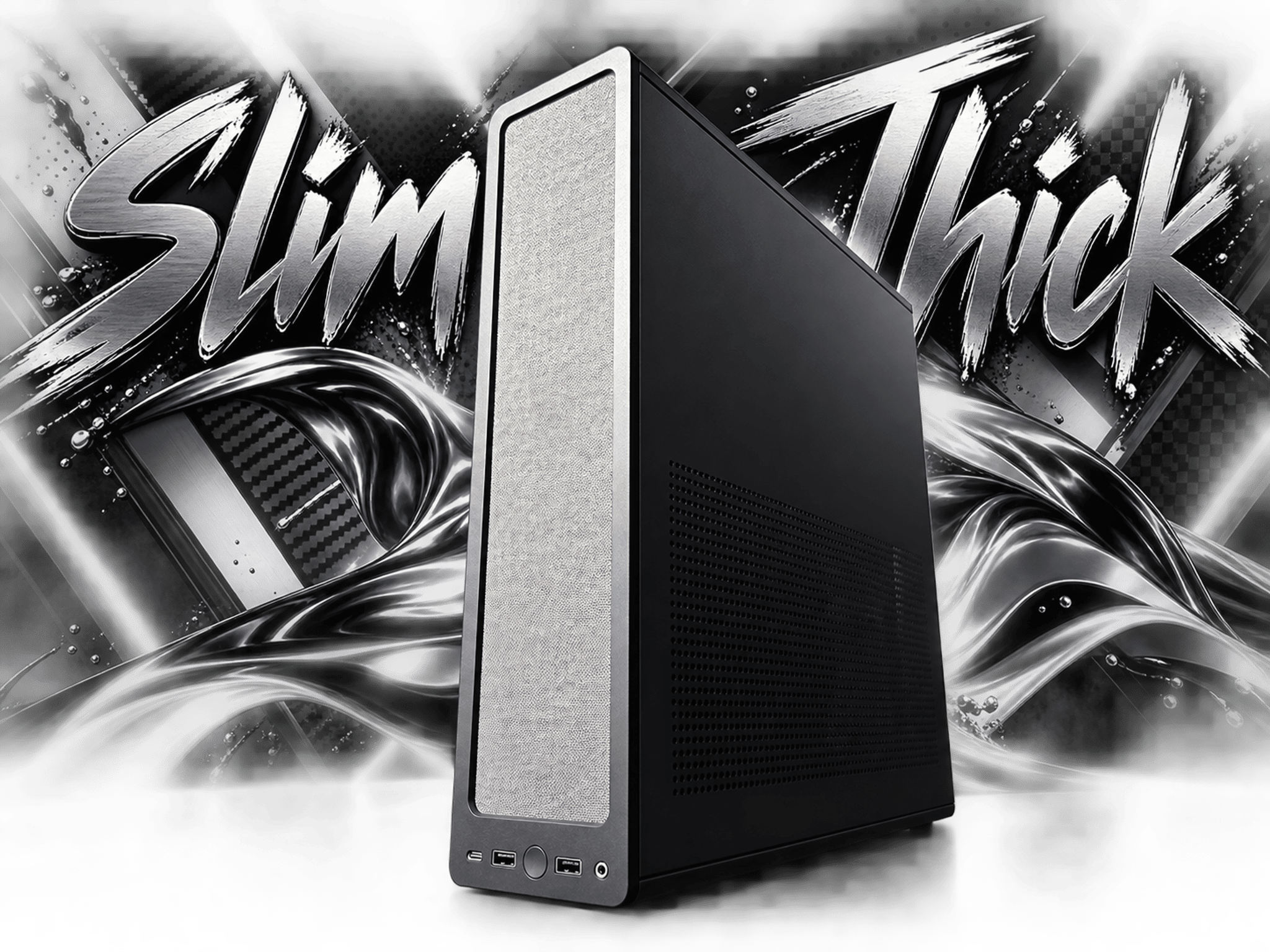 🖤⚡ SLIM THICK ⚡🖤 Ryzen 5 9600X| RTX 5060Ti| 16 GB DDR5| 1.25 TB NVMe| 750W Gold PSU