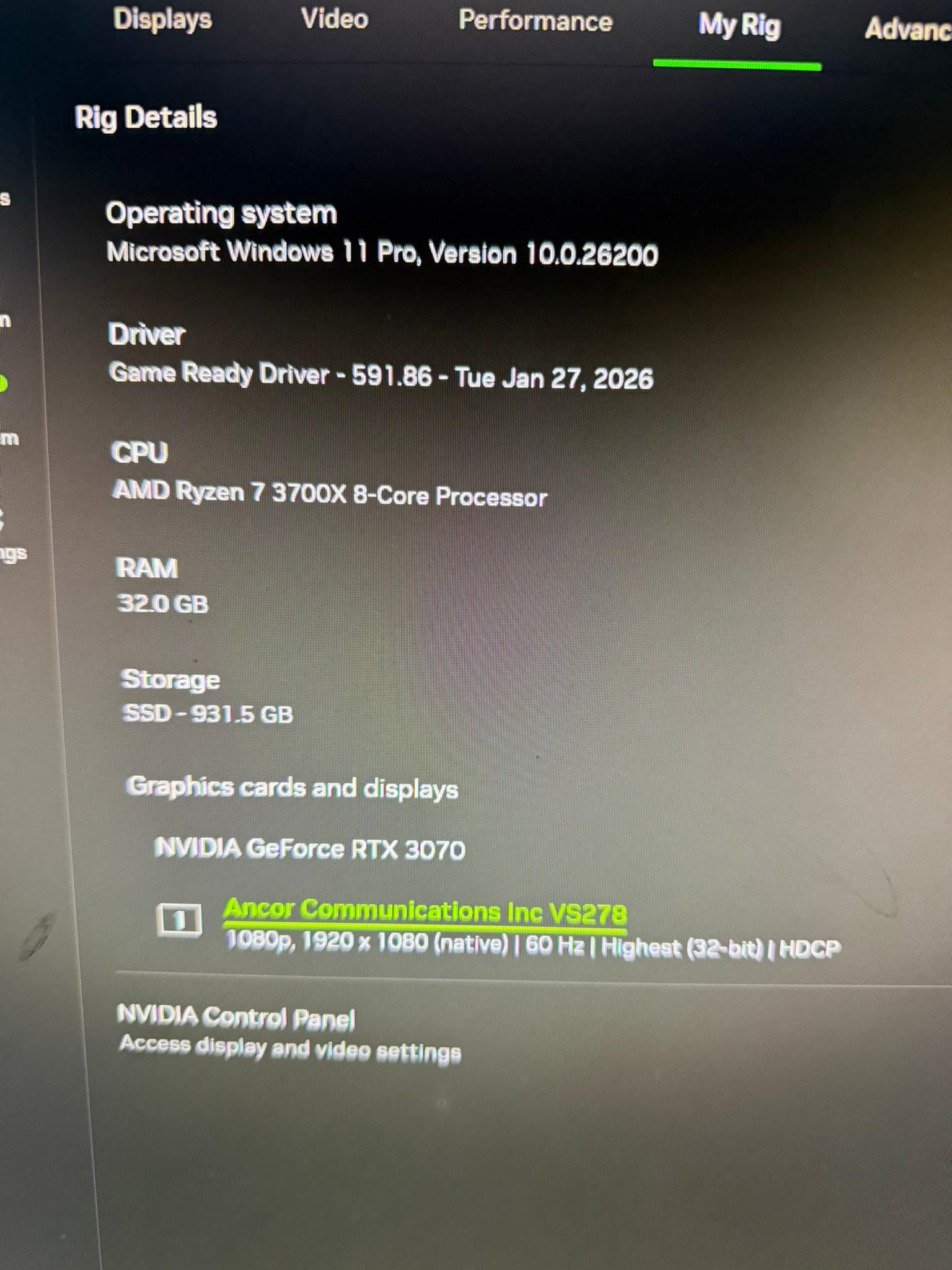 1440p Gaming Beast | RTX 3070 | Ryzen 7 3700X | 32GB DDR4 | WIFI