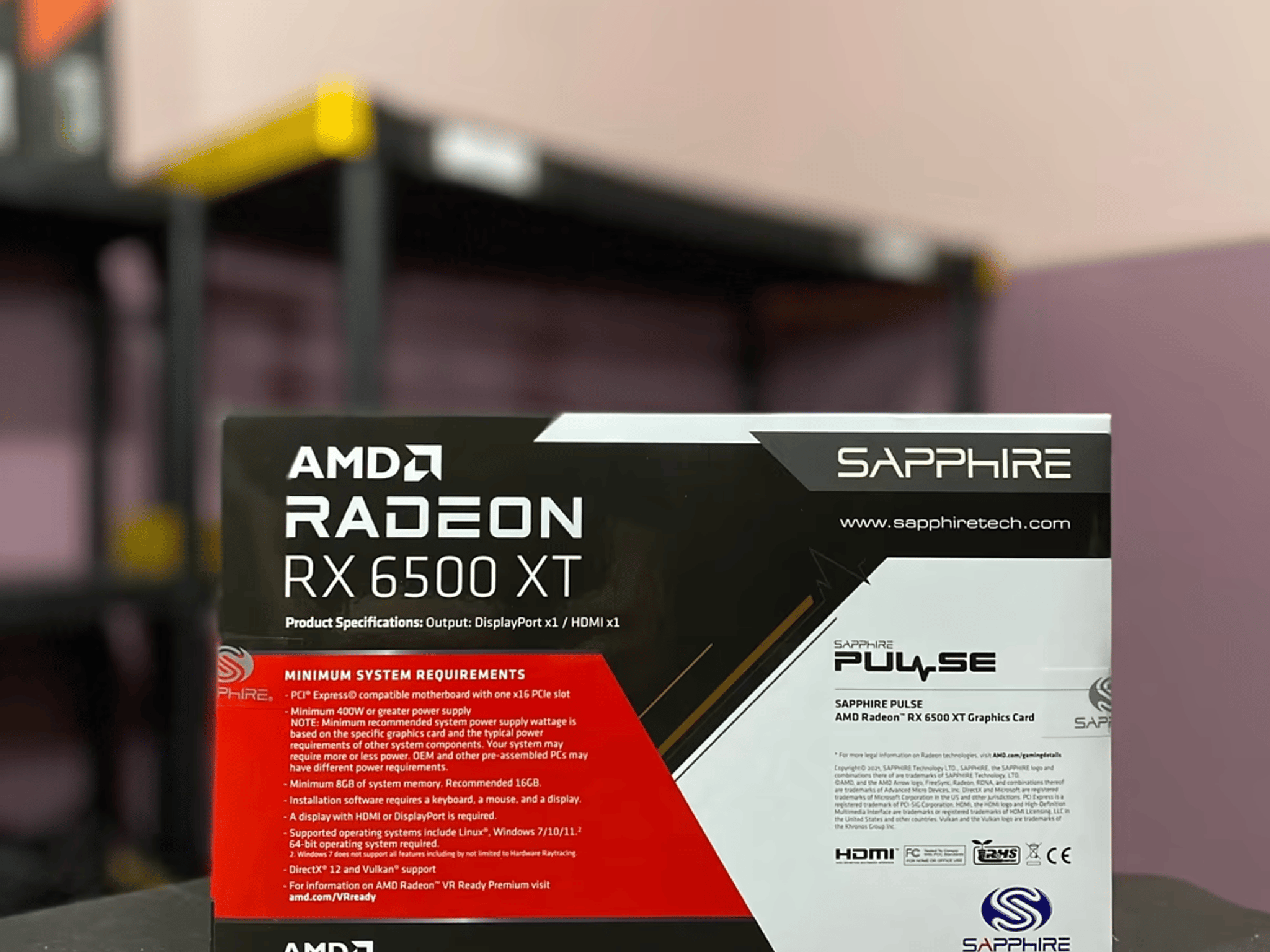 BNIB Sapphire Pulse RX 6500XT