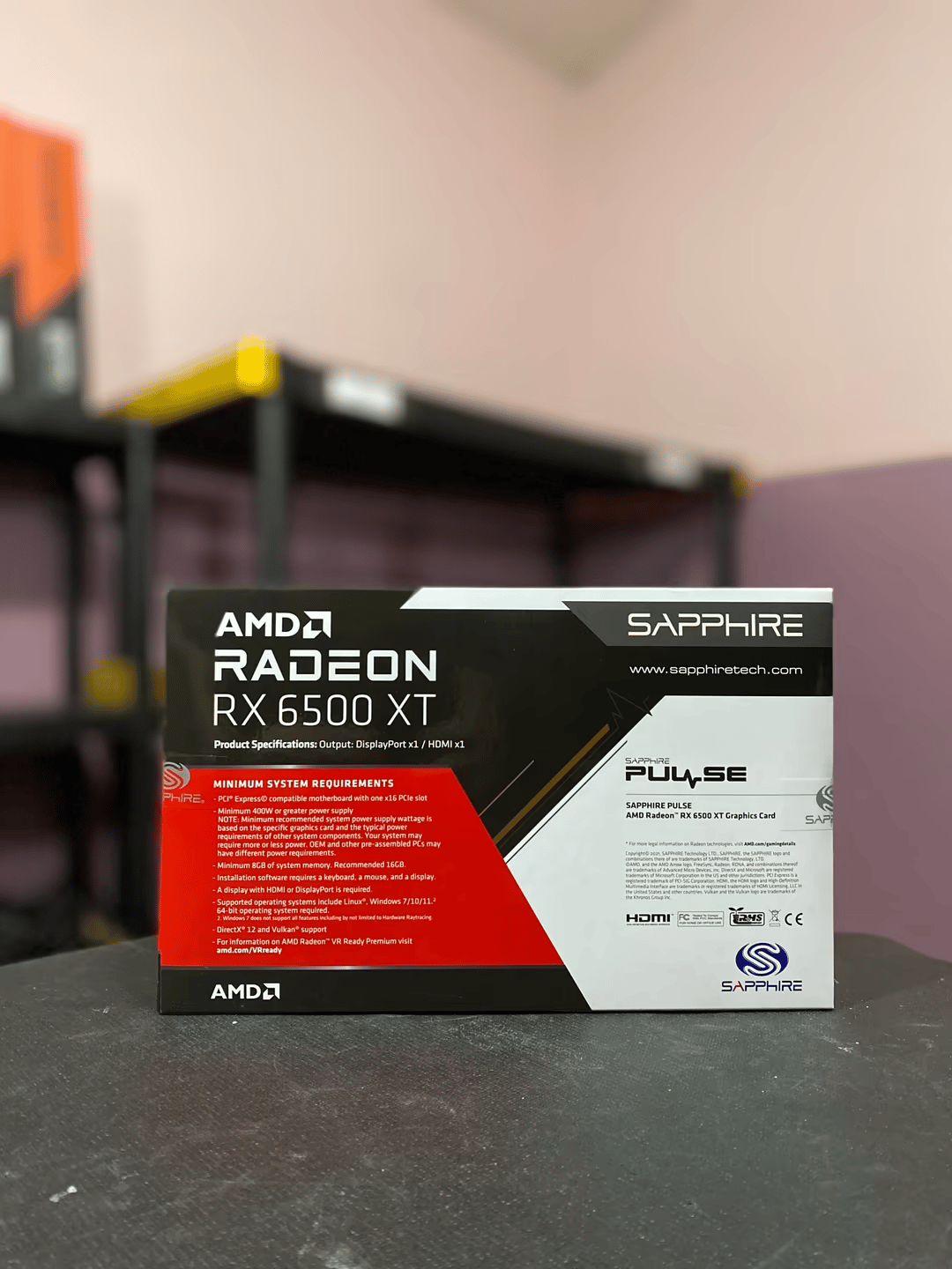 BNIB Sapphire Pulse RX 6500XT
