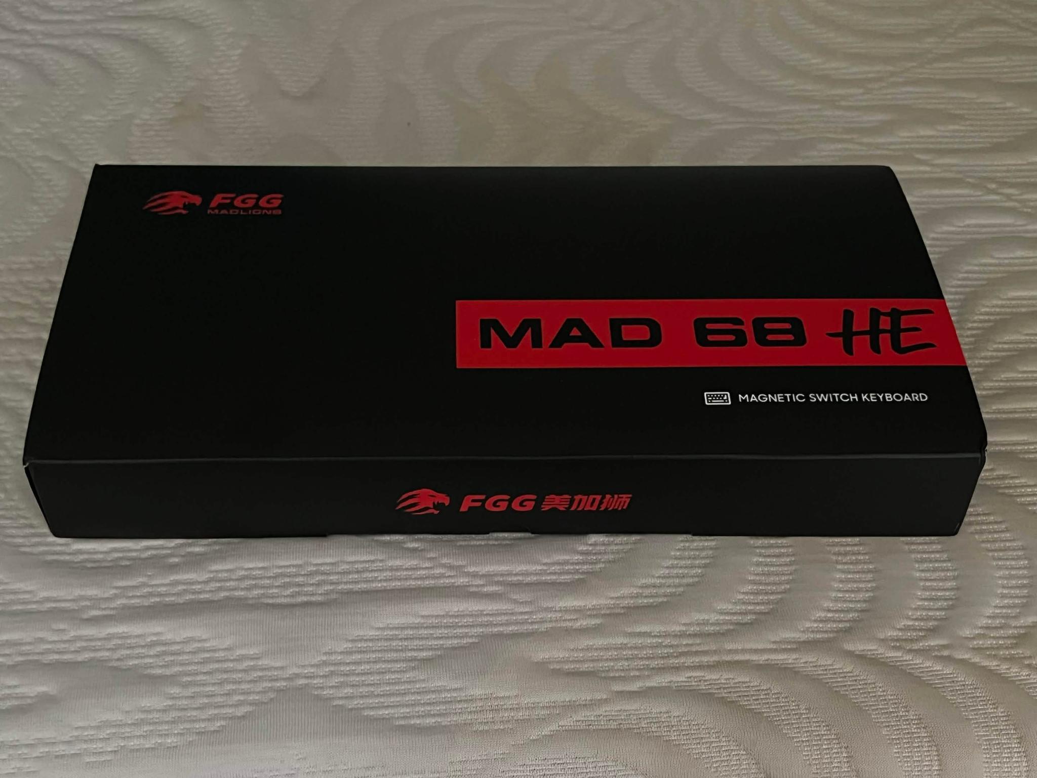 MADLIONS MAD68 HE Hall Effect Gaming Keyboard – 65%, 8K Polling, Rapid Trigger, PBT Keycaps