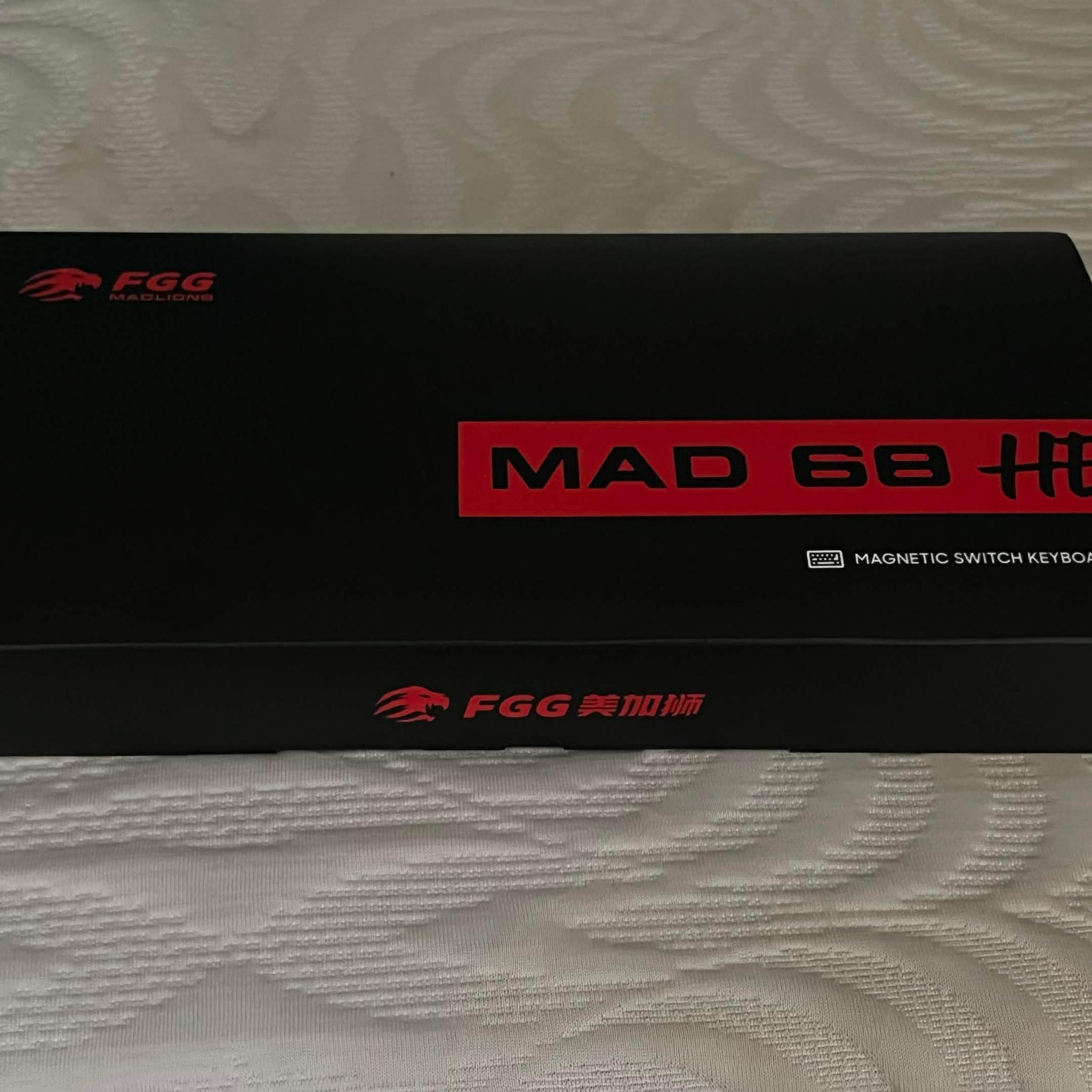 MADLIONS MAD68 HE Hall Effect Gaming Keyboard – 65%, 8K Polling, Rapid Trigger, PBT Keycaps