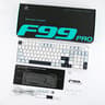 AULA F99 PRO (BRAND NEW) Blue White, Wireless Mechanical Keyboard 95% StarArrow Switches w/ Knob