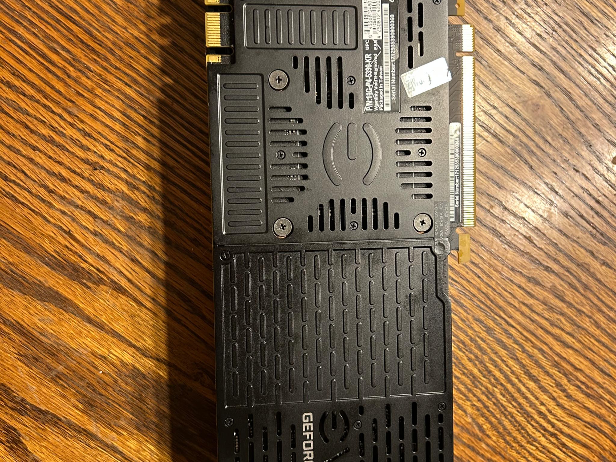 EVGA GTX 1080ti 11GB GPU Graphics Card