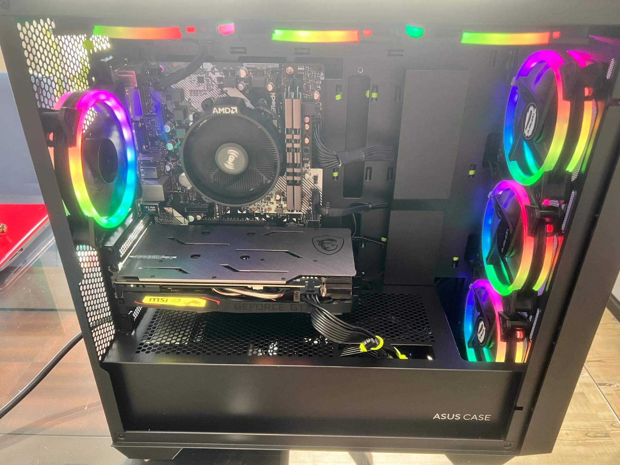 GTX 1660 | Ryzen 5 3600 | 16GB DDR4 | 120GB SSD | Asus Micro ATX Case | B450M | RGB Gaming PC 1080P