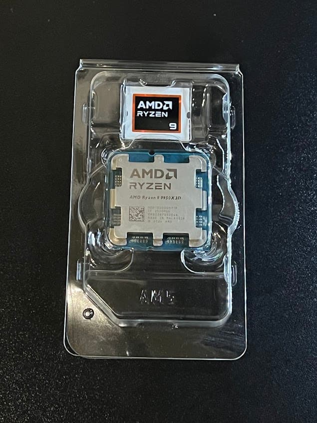 AMD Ryzen 9 9950X3D 16-core, 32-Thread AM5 Desktop Processor