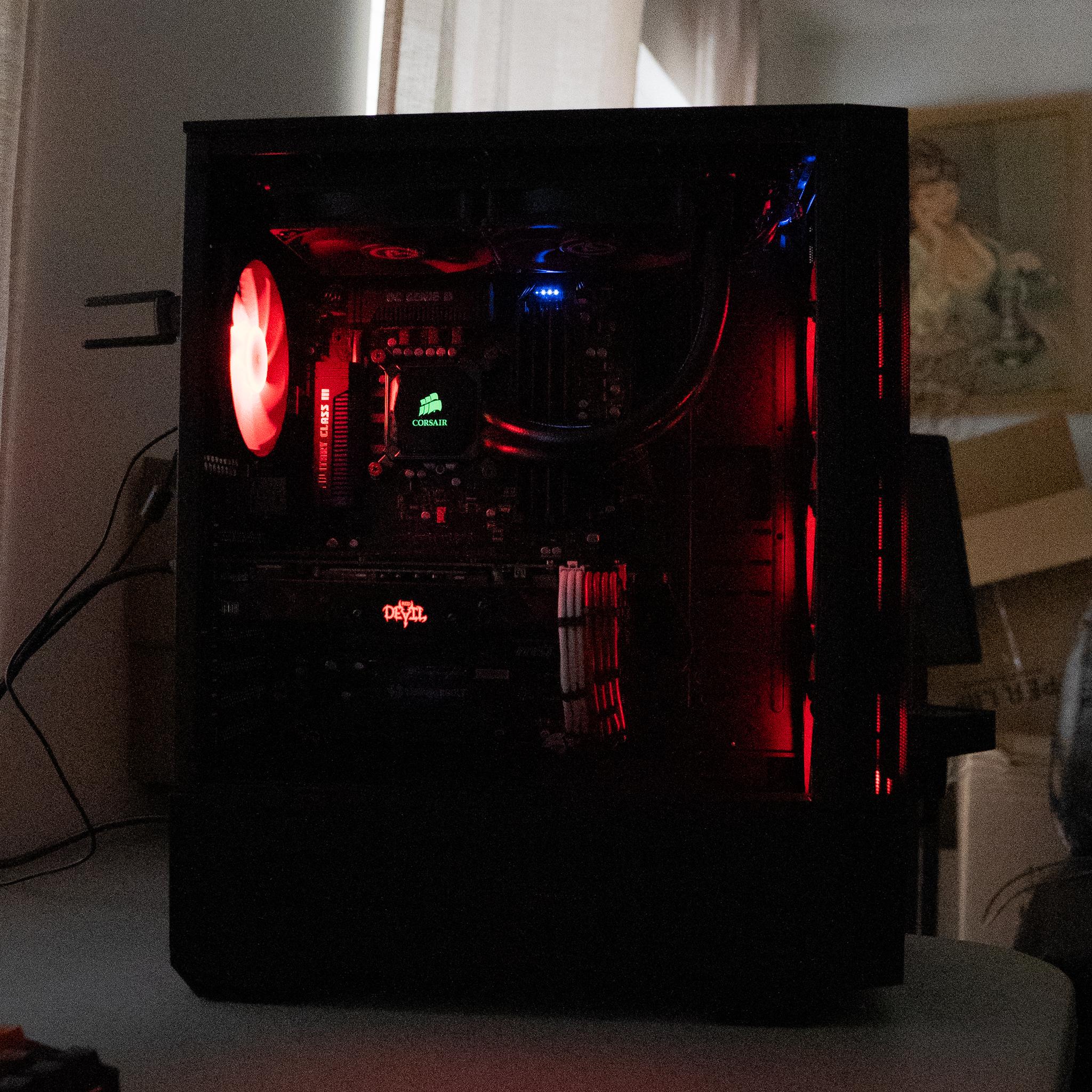🩸🩸 | RX 580 8GB | INTEL i5 3570K | 16GB RAM | 750GB | Ruby Racer