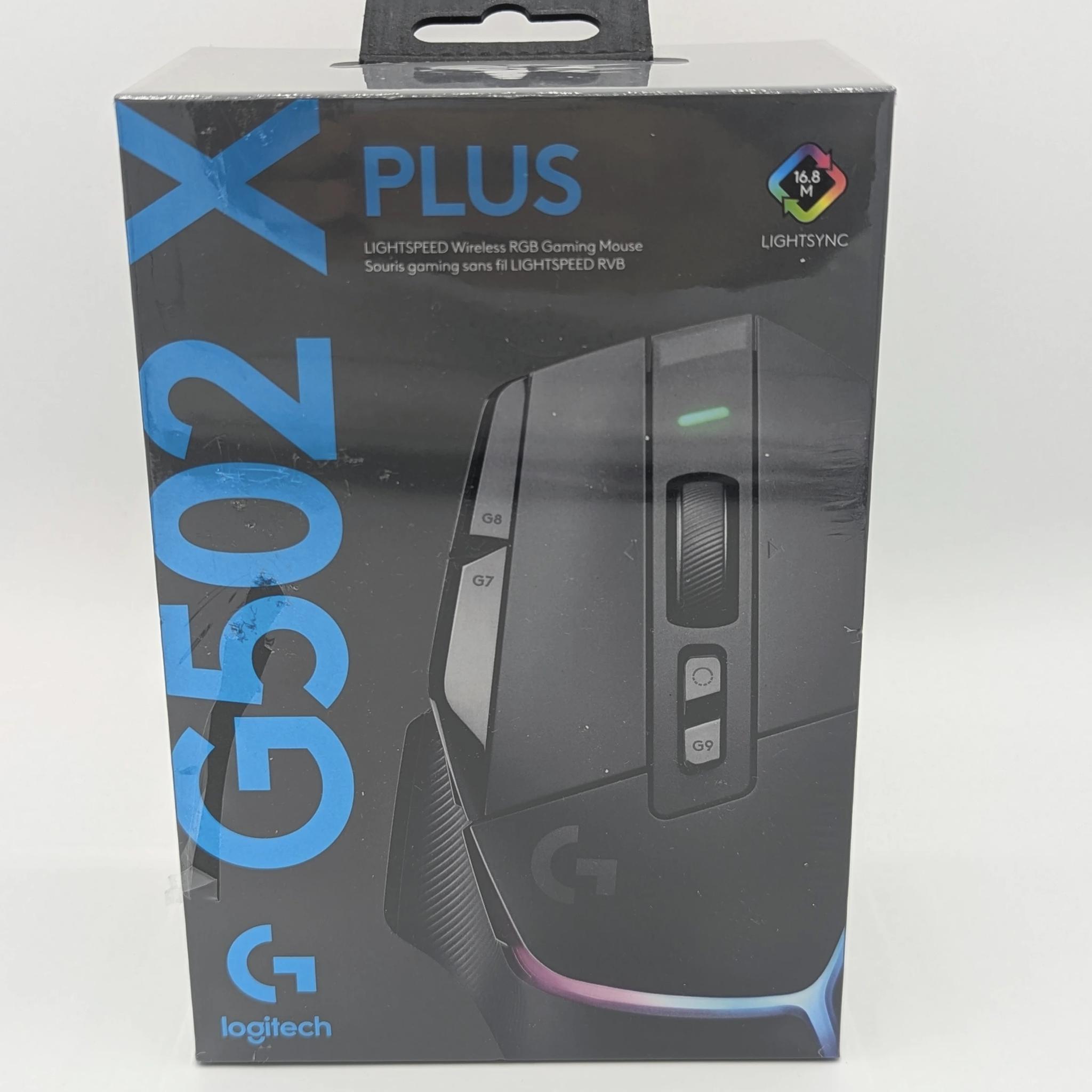 NIB New Logitech G502 X Plus Lightspeed Black RGB