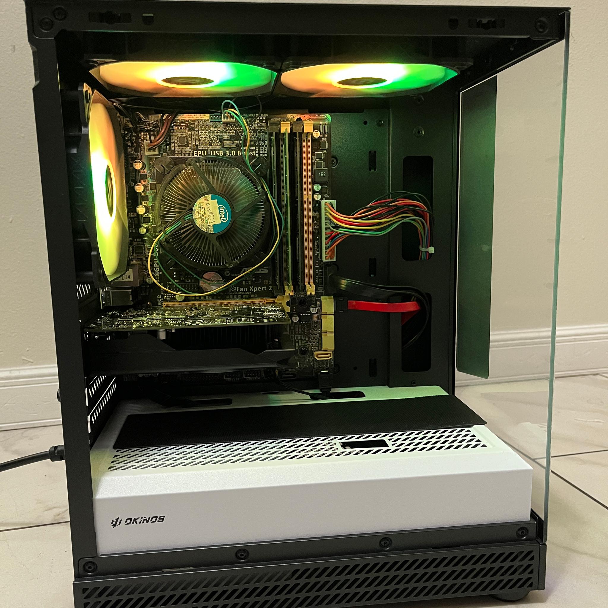 Super Budget Gaming PC - Intel i7-4790, NVIDIA GTX 750 Ti, 16GB RAM, 628GB Storage, w/ Wi-Fi & BT