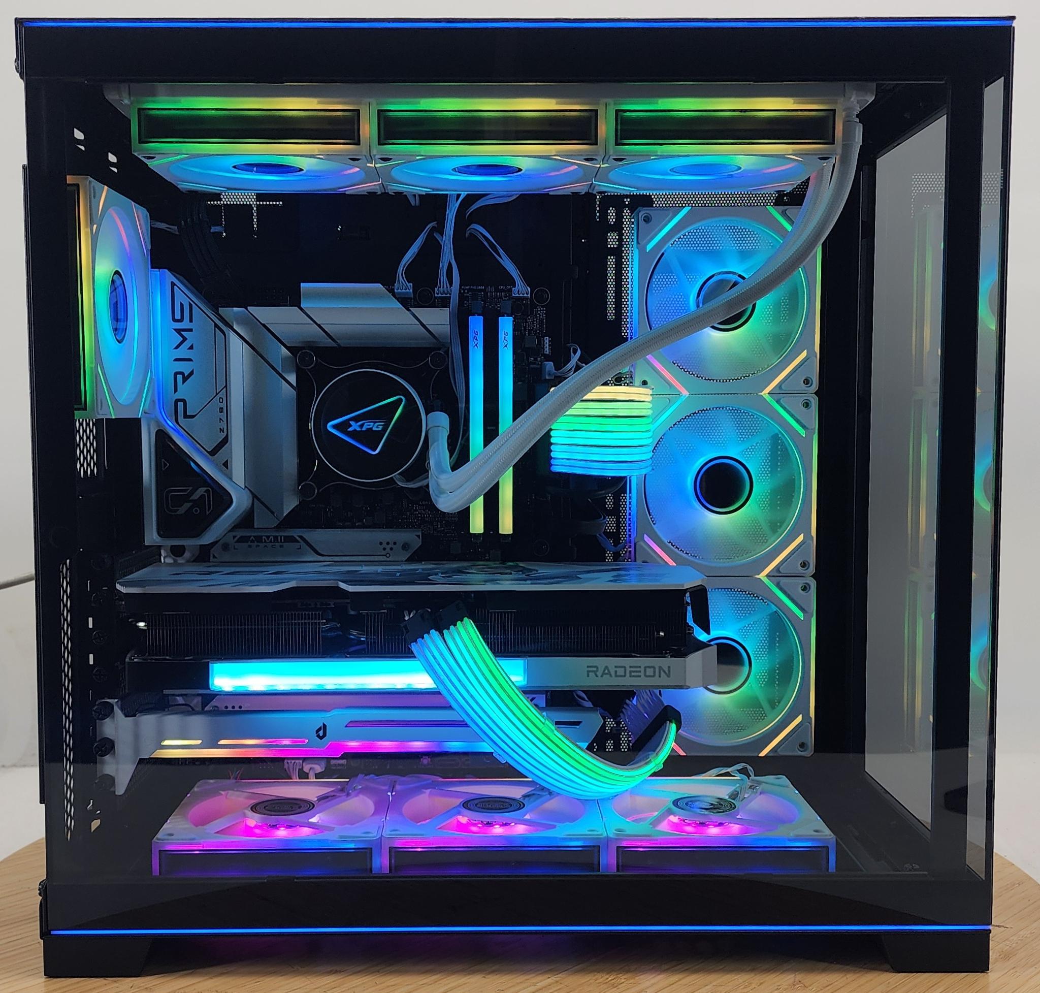Gaming PC i9-14900K 32GB RAM 2TB SSD RX 9070 XT 16GB Windows 11 Computer