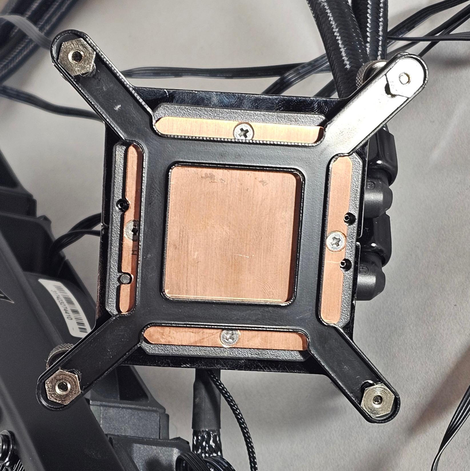 360mm Corsair AIO RGB CPU Liquid Cooler for Intel LGA1700